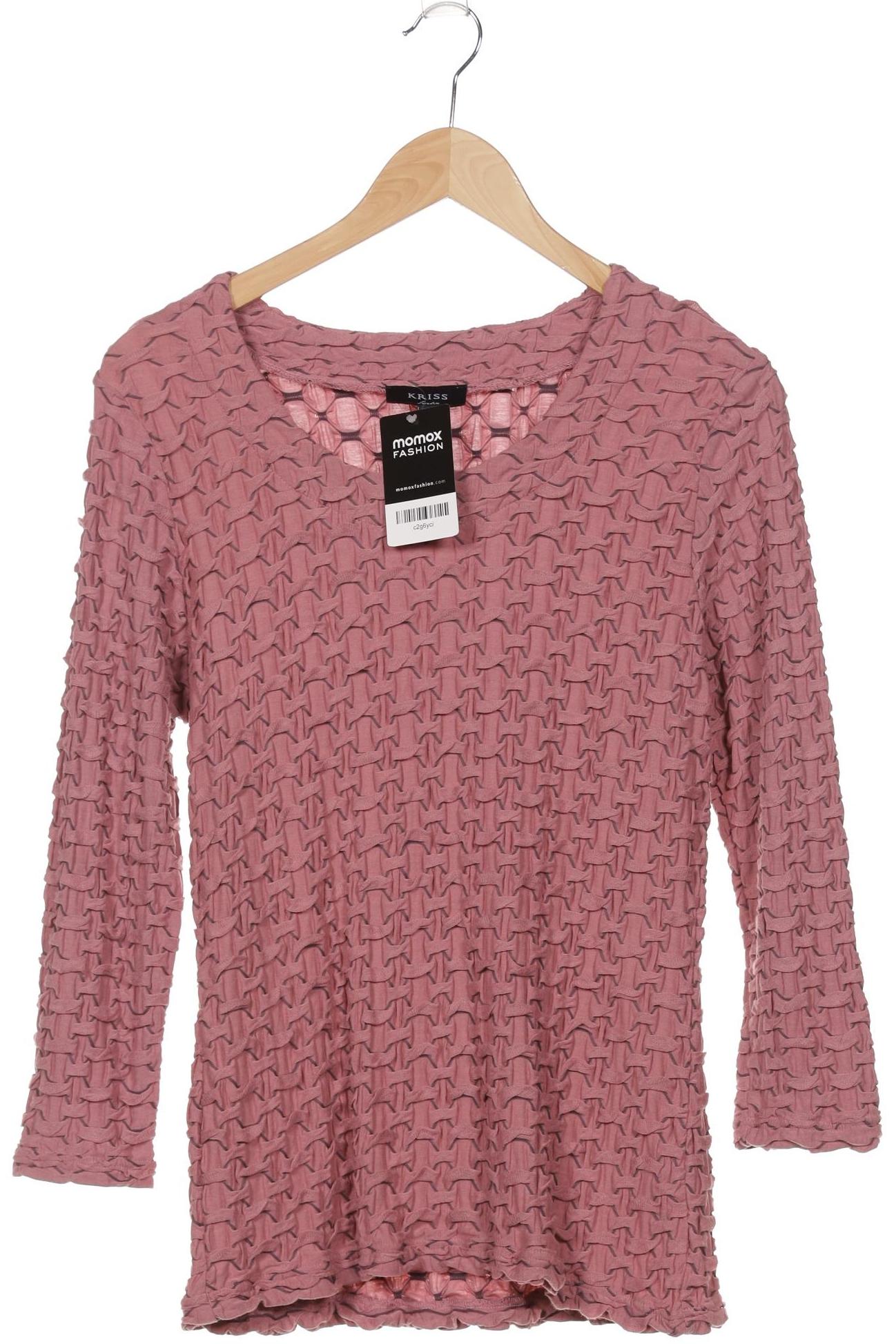 

Kriss Sweden Damen Langarmshirt, pink, Gr. 38