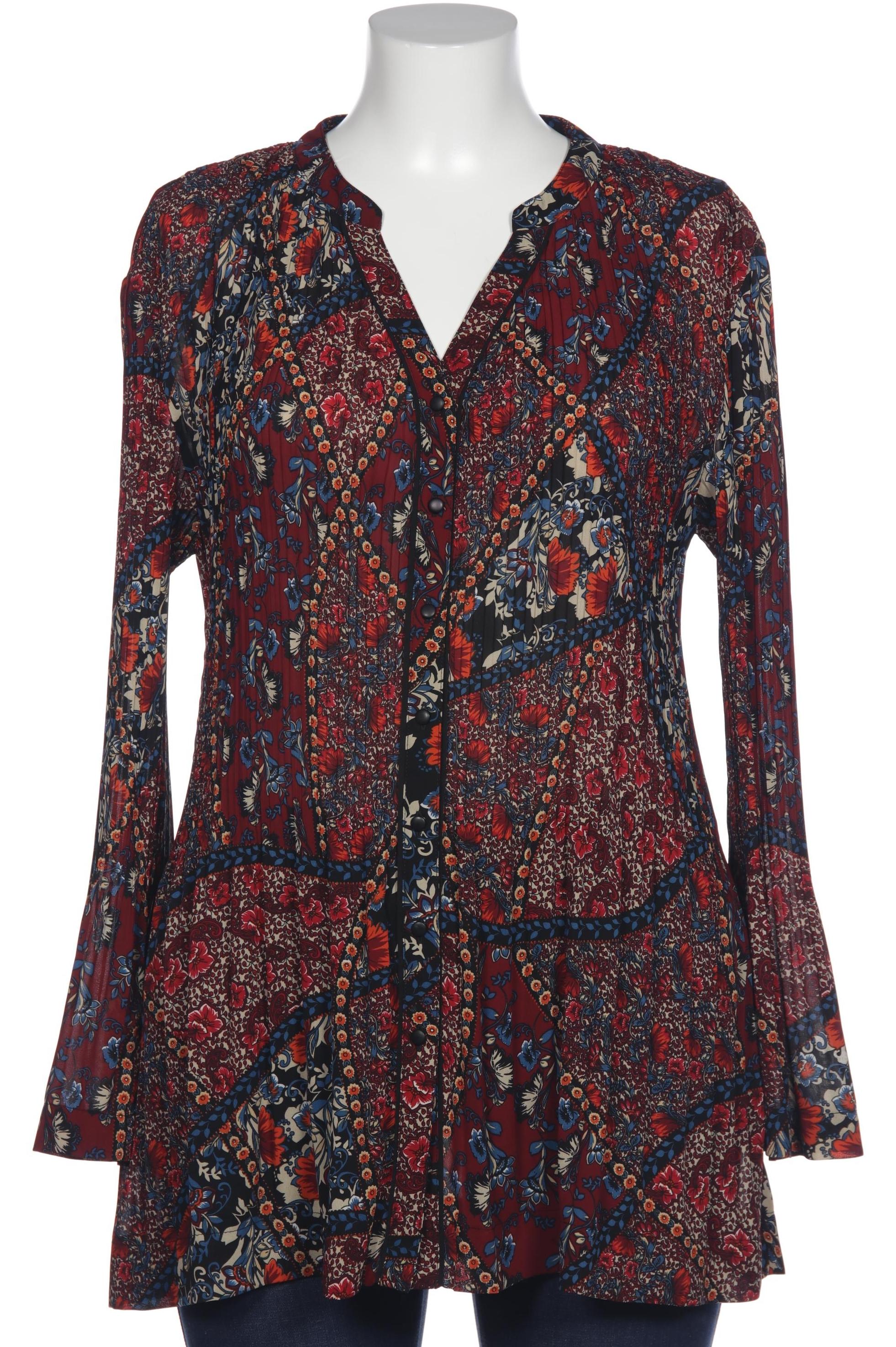 

Kriss Sweden Damen Bluse, bordeaux, Gr. 46