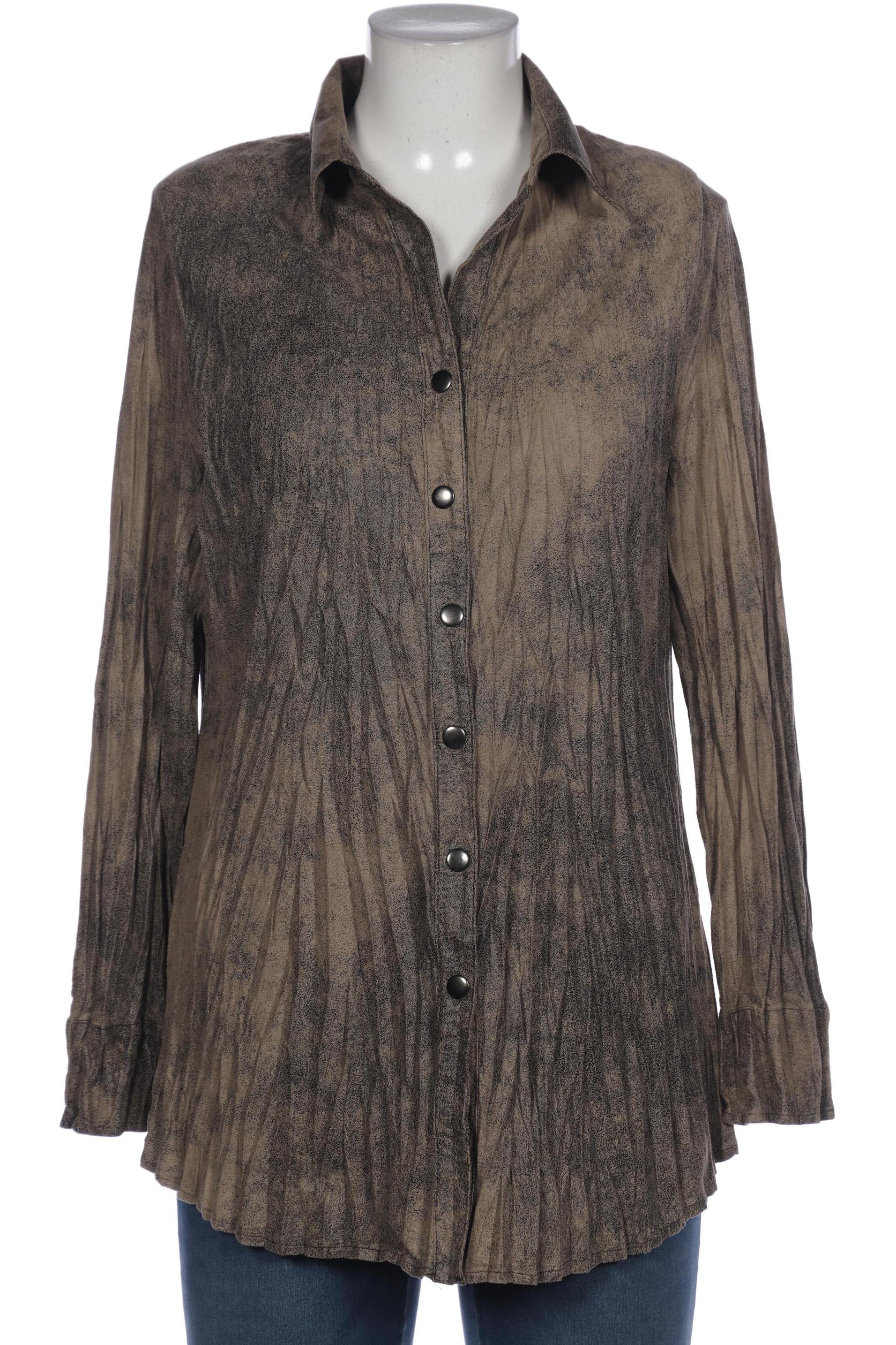 

Kriss Sweden Damen Bluse, braun, Gr. 42