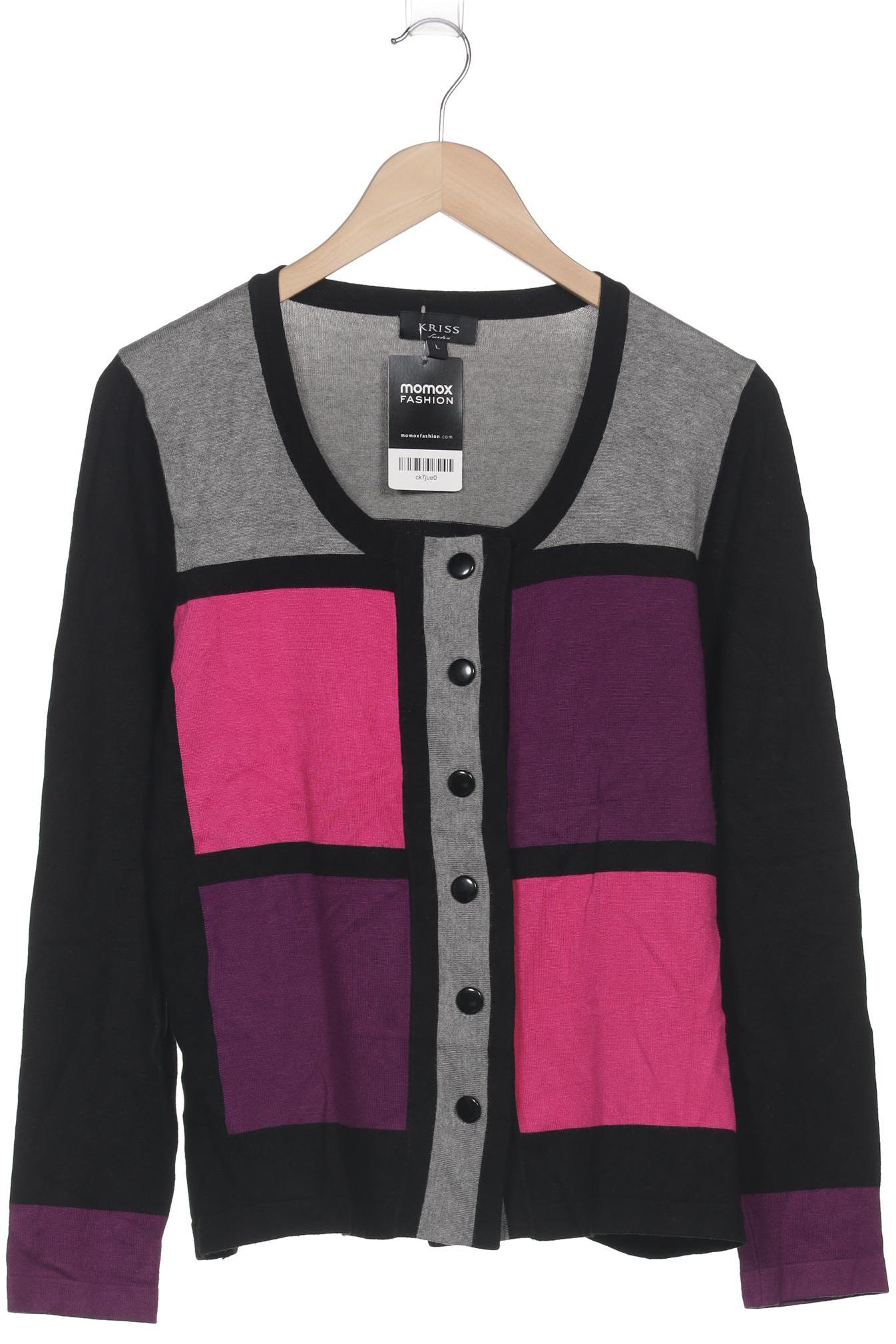 

Kriss Sweden Damen Strickjacke, mehrfarbig, Gr. 42