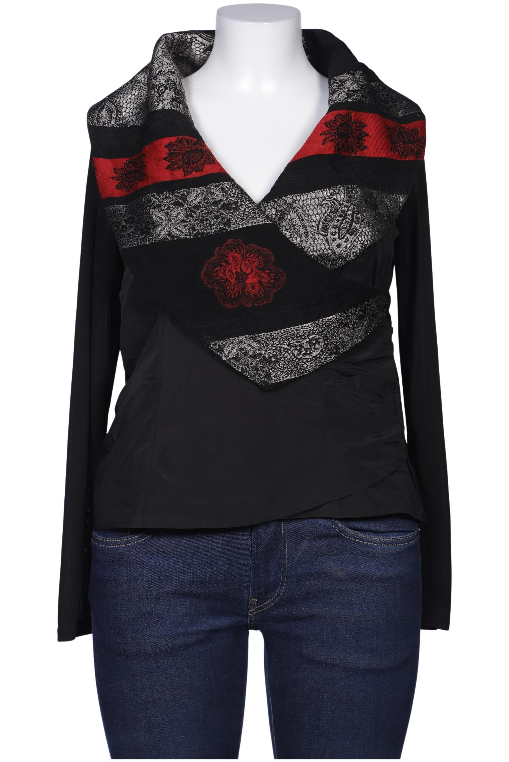

Kriss Sweden Damen Bluse, schwarz, Gr. 42