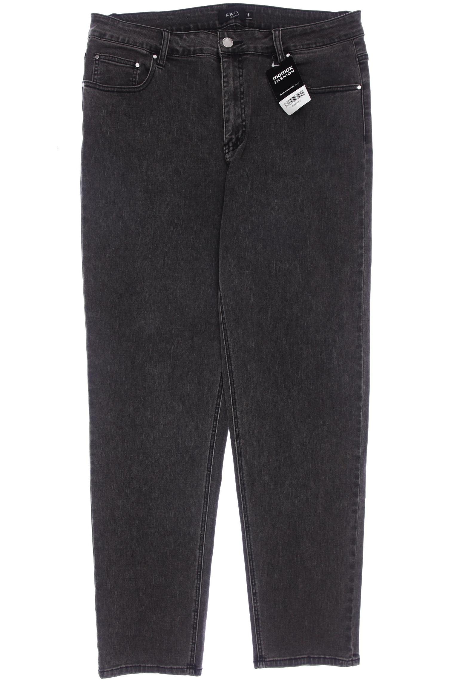 

Kriss Sweden Damen Jeans, grau, Gr. 46