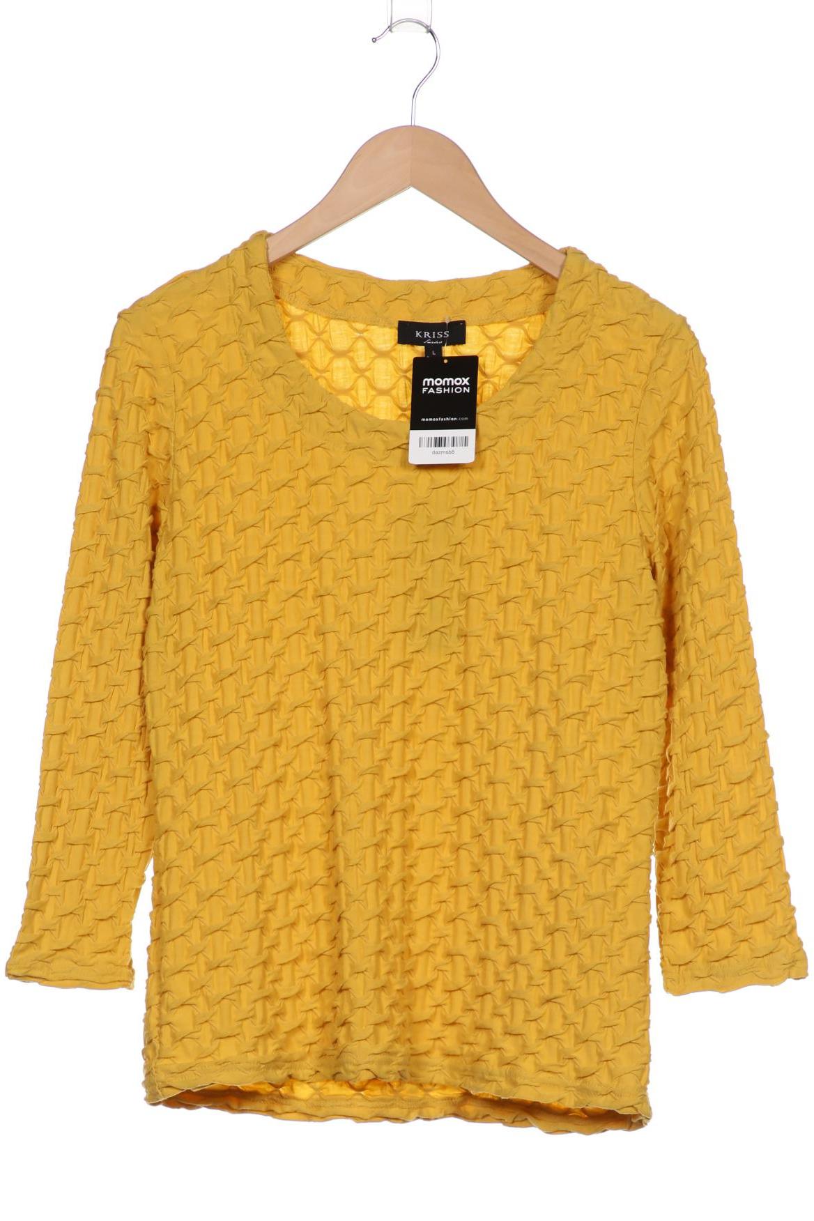 

Kriss Sweden Damen Langarmshirt, gelb