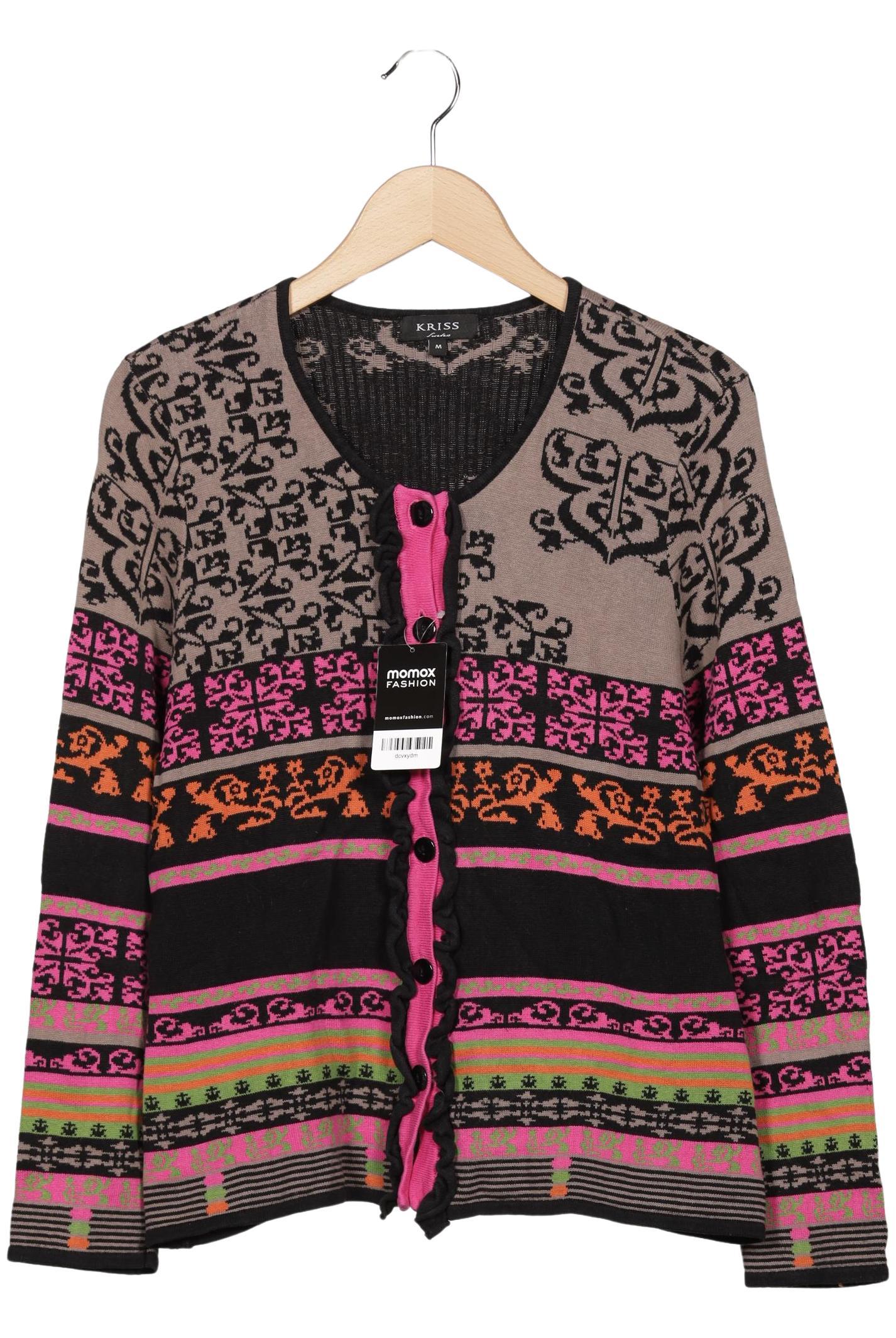 

Kriss Sweden Damen Strickjacke, mehrfarbig, Gr. 38