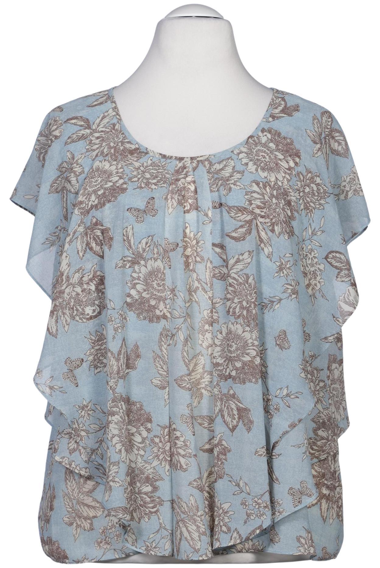 

Kriss Sweden Damen Bluse, hellblau, Gr. 46