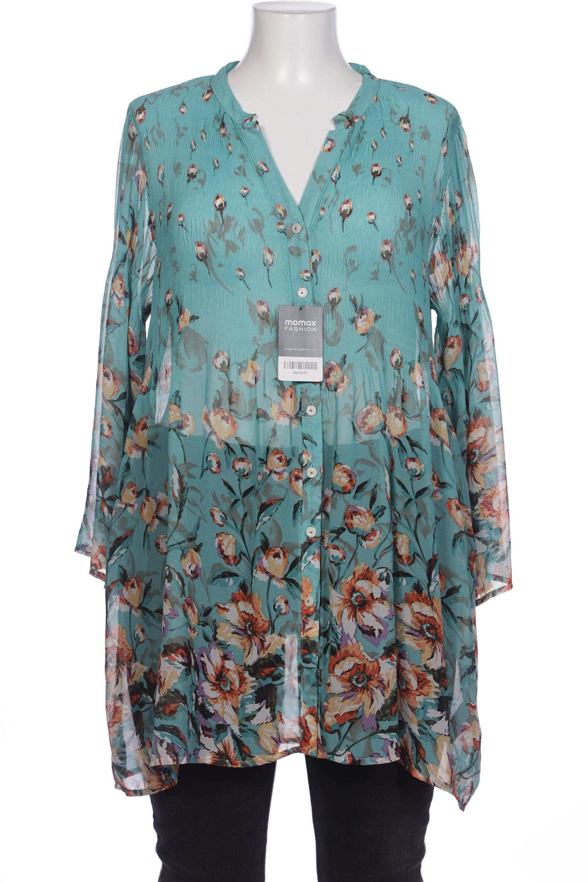 

Kriss Sweden Damen Bluse, türkis, Gr. 44