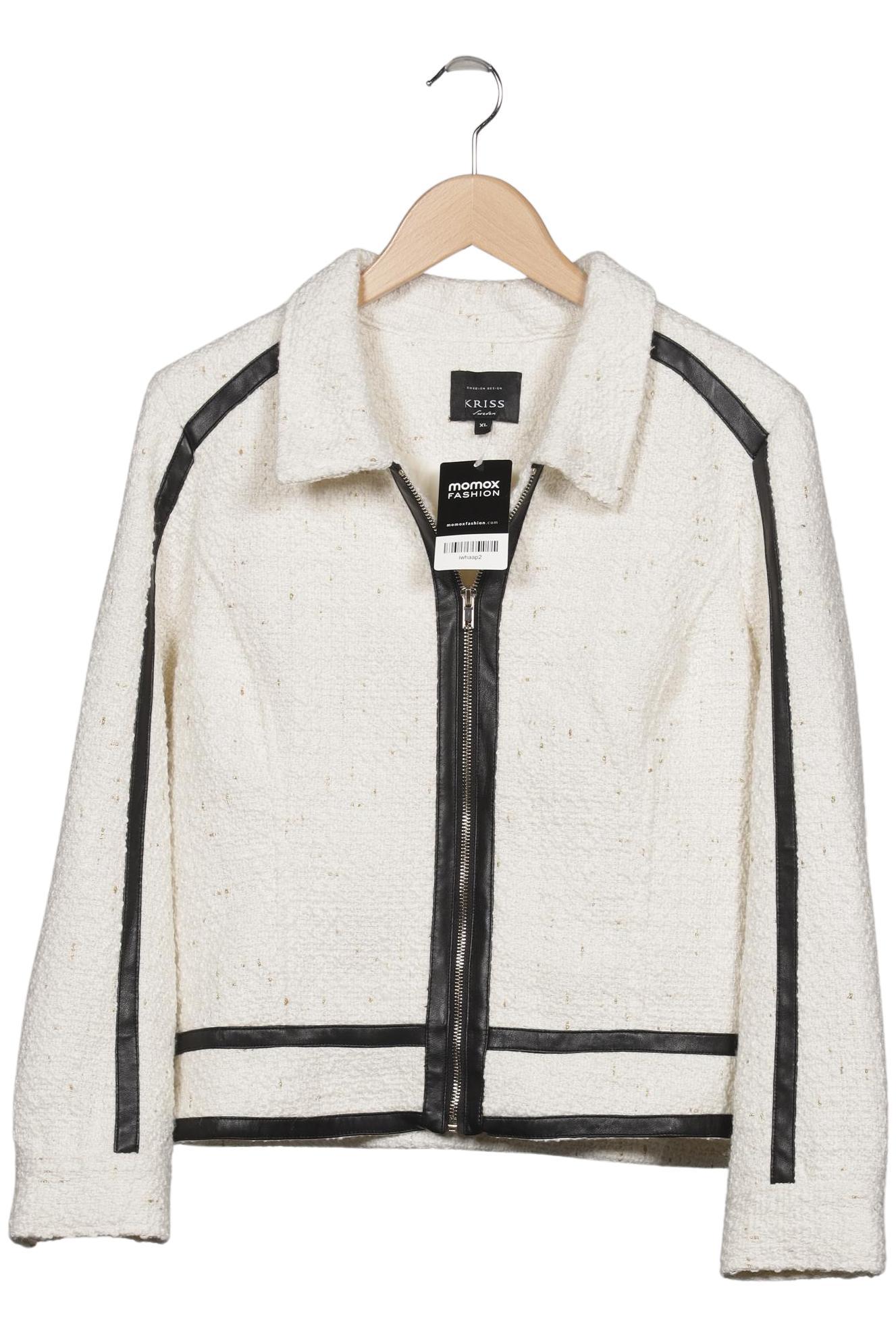 

Kriss Sweden Damen Jacke, cremeweiß, Gr. 44