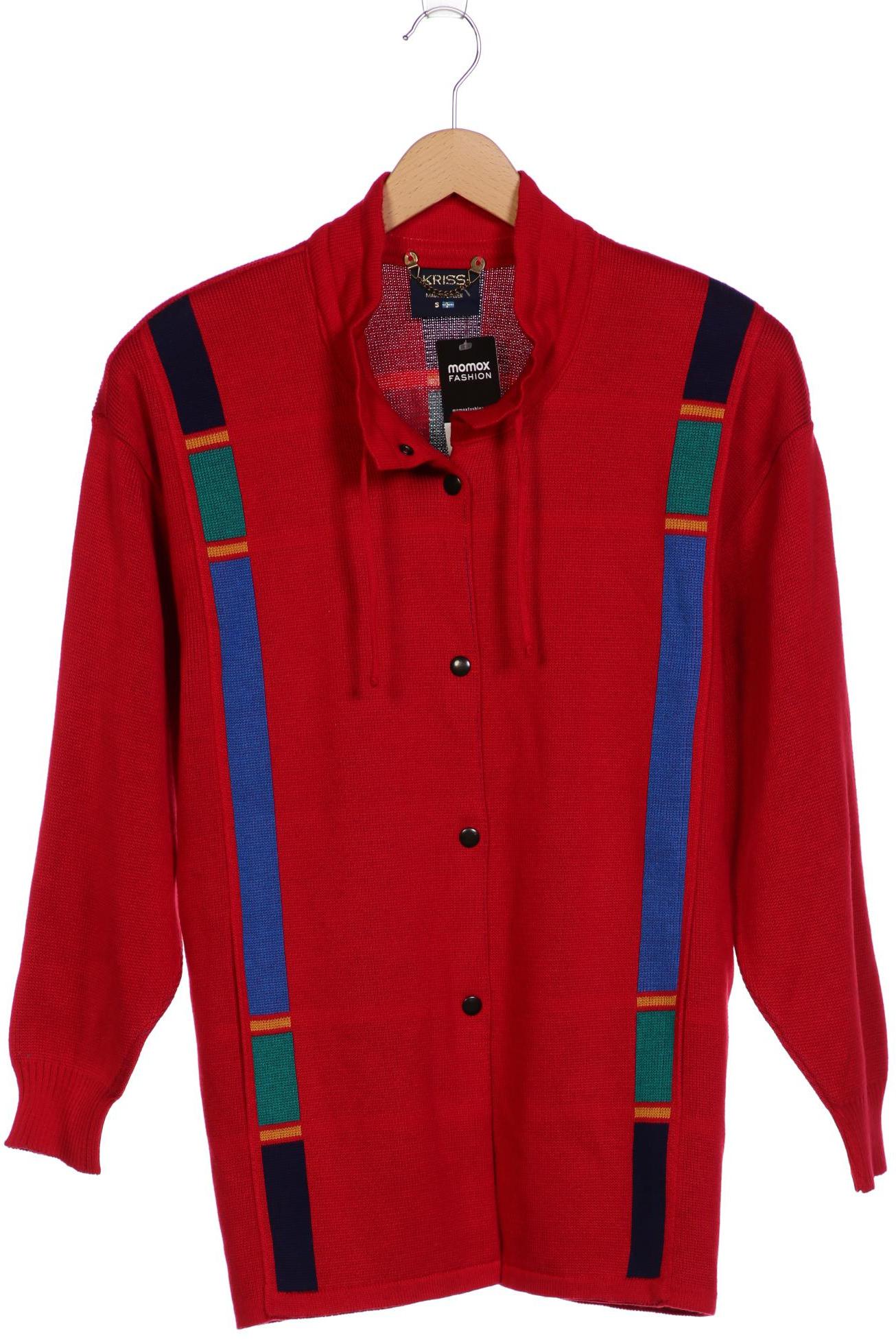 

Kriss Sweden Damen Strickjacke, rot, Gr. 36