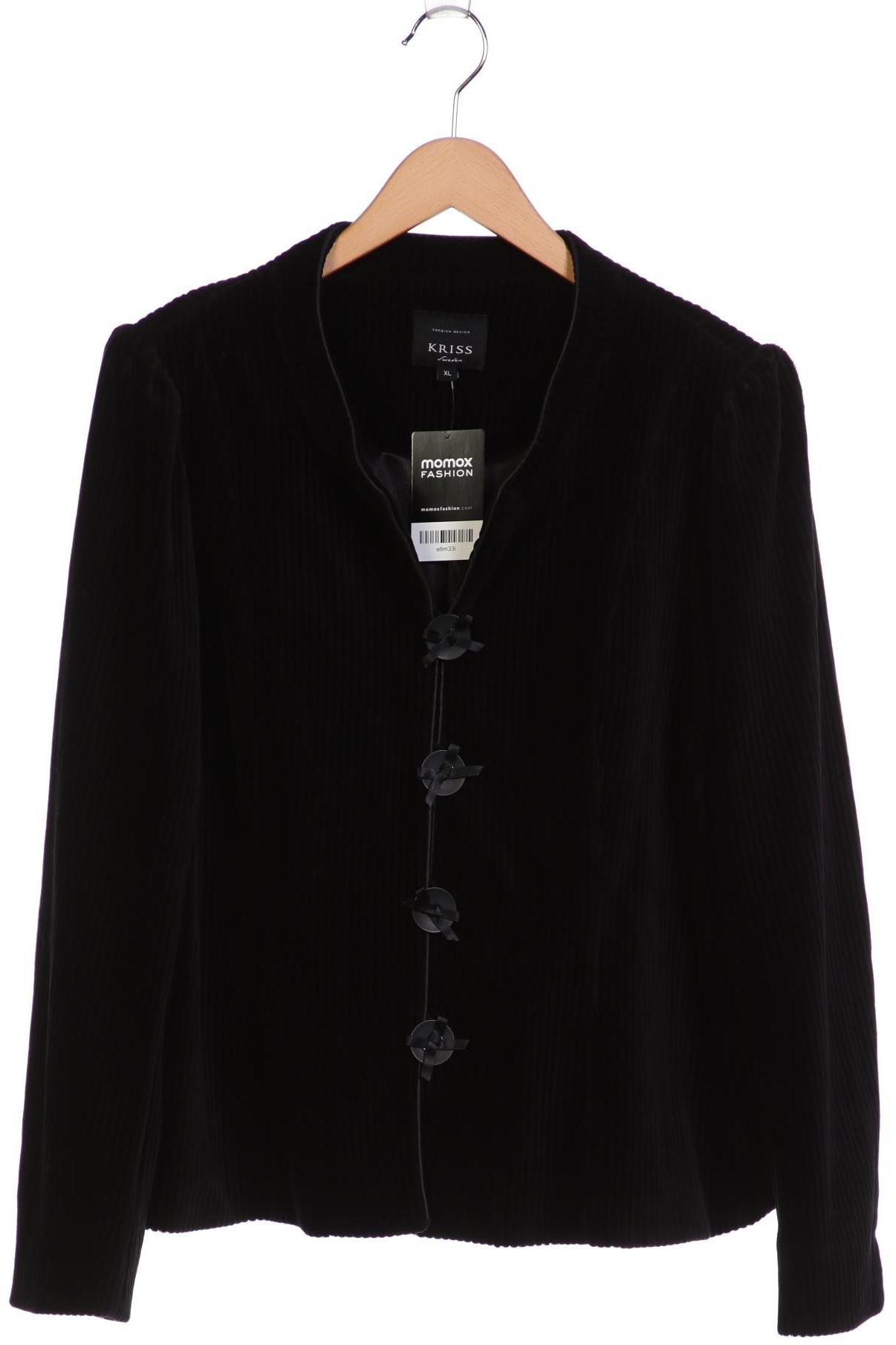 

Kriss Sweden Damen Jacke, schwarz, Gr. 44