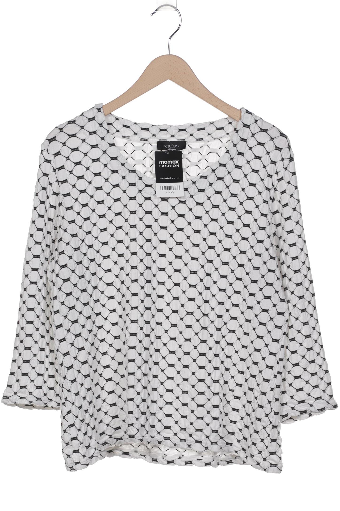 

Kriss Sweden Damen Sweatshirt, weiß, Gr. 44