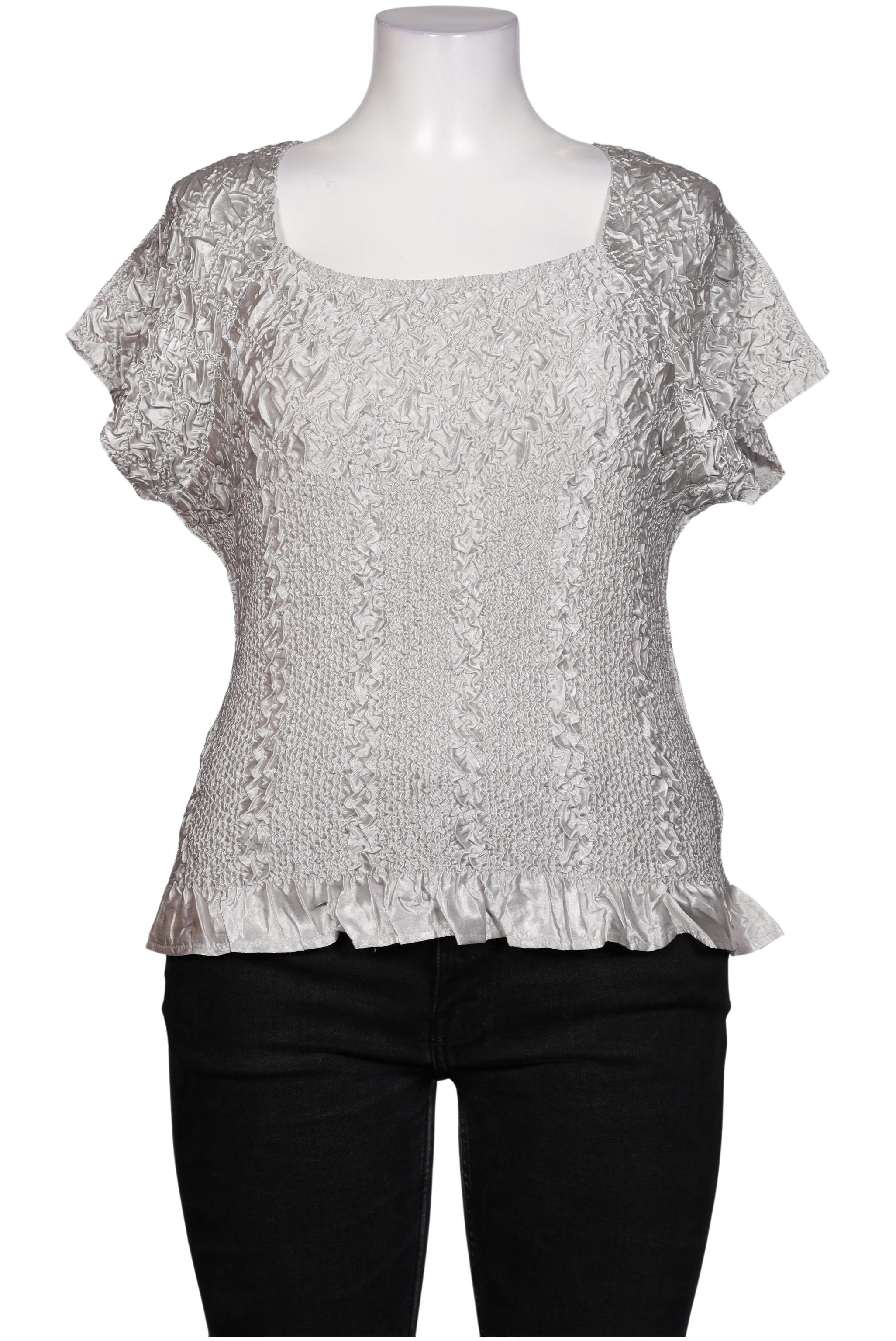 

Kriss Sweden Damen Bluse, silber, Gr. 42