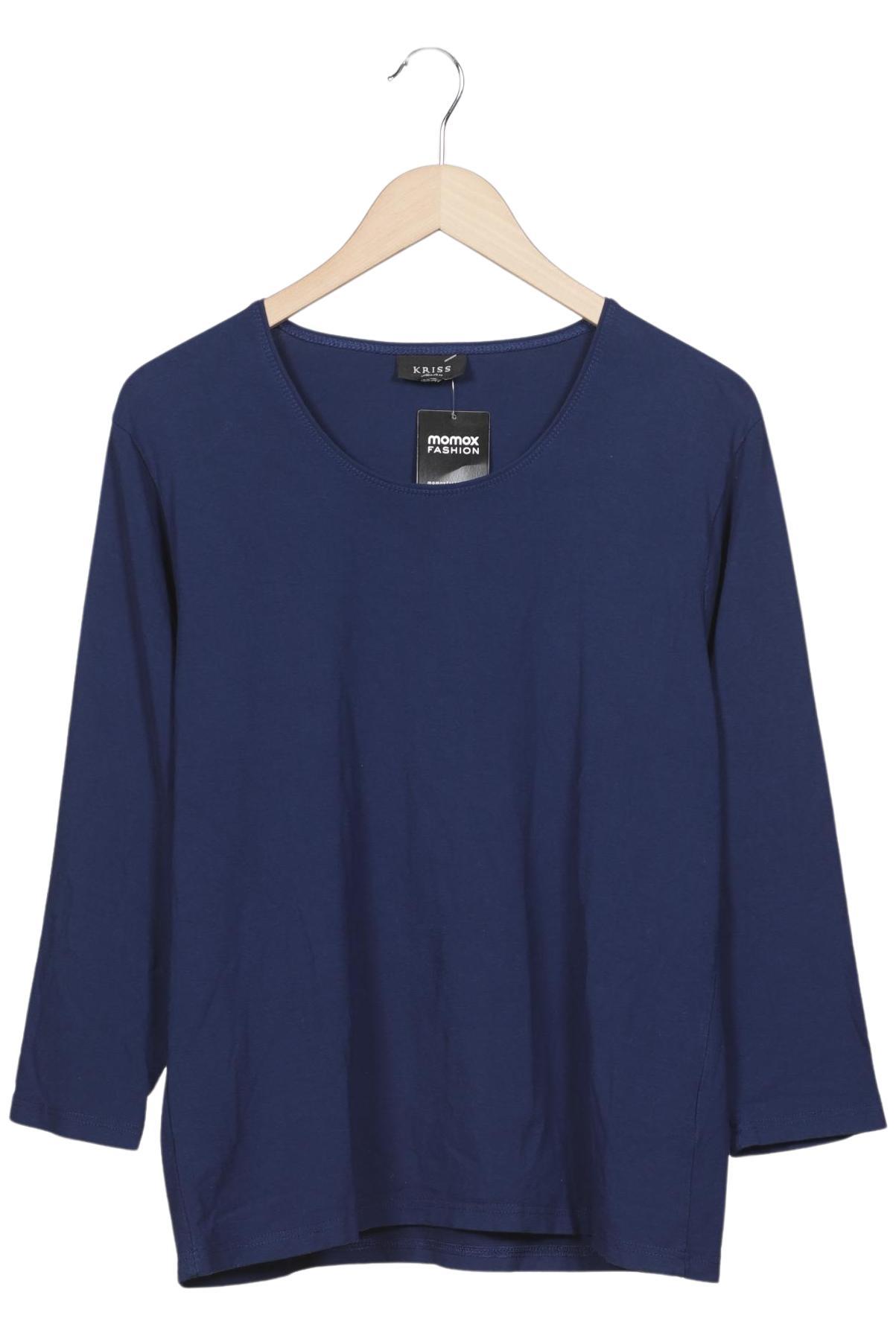

Kriss Sweden Damen Langarmshirt, marineblau, Gr. 44
