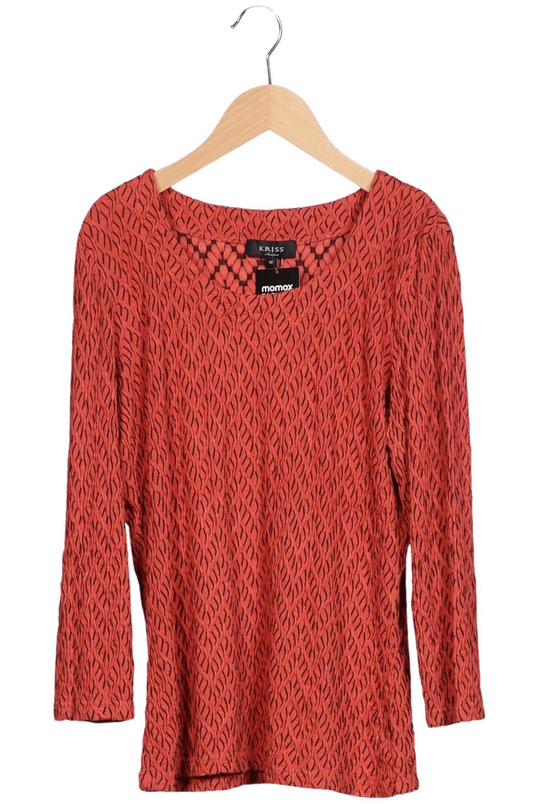 

Kriss Sweden Damen Langarmshirt, rot, Gr. 38