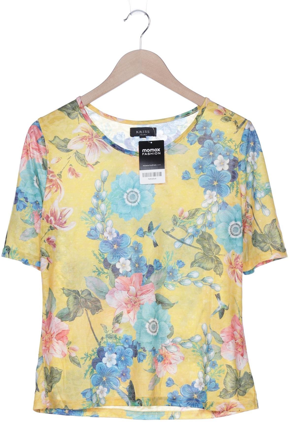 

Kriss Sweden Damen T-Shirt, gelb, Gr. 38
