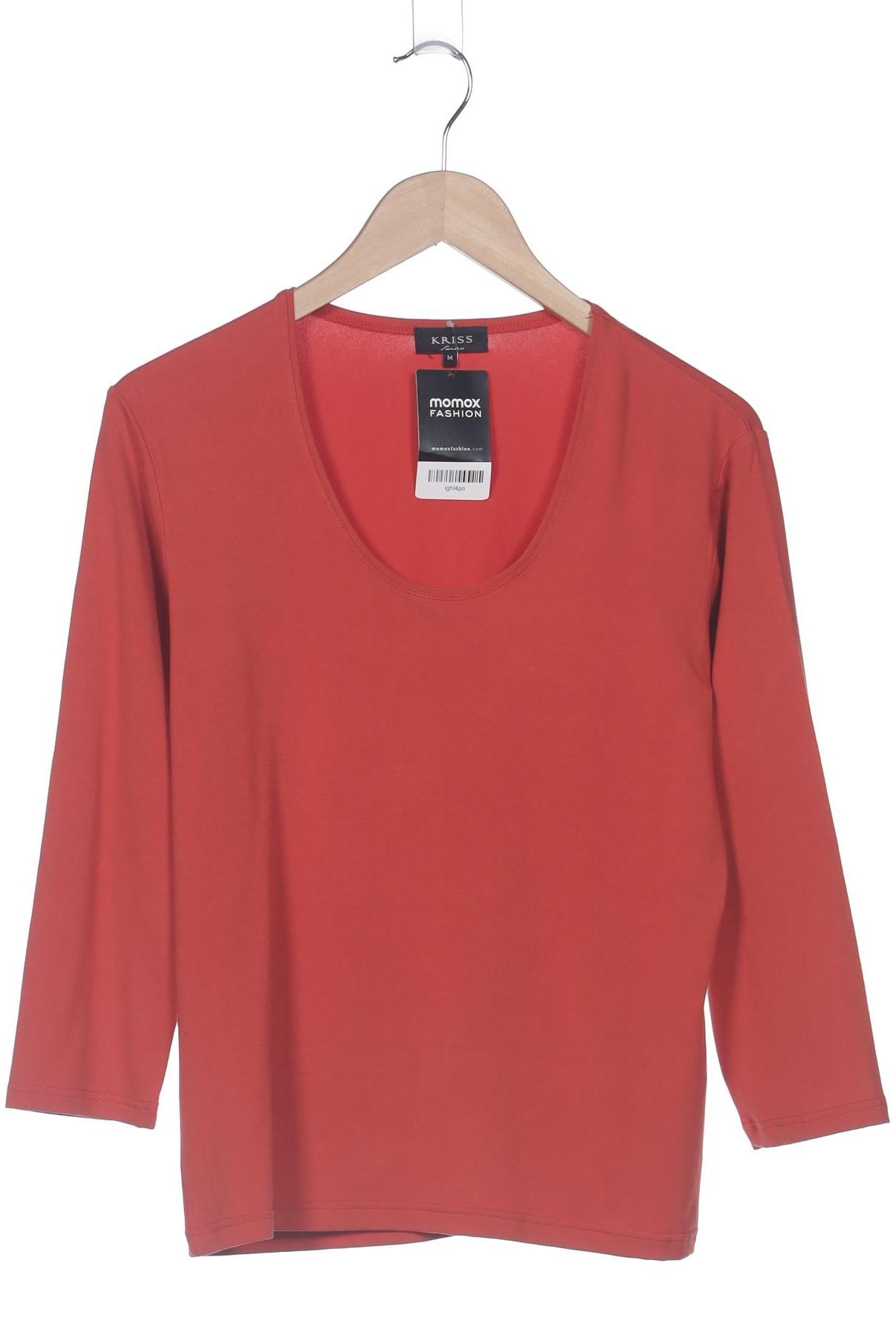 

Kriss Sweden Damen Langarmshirt, orange, Gr. 38