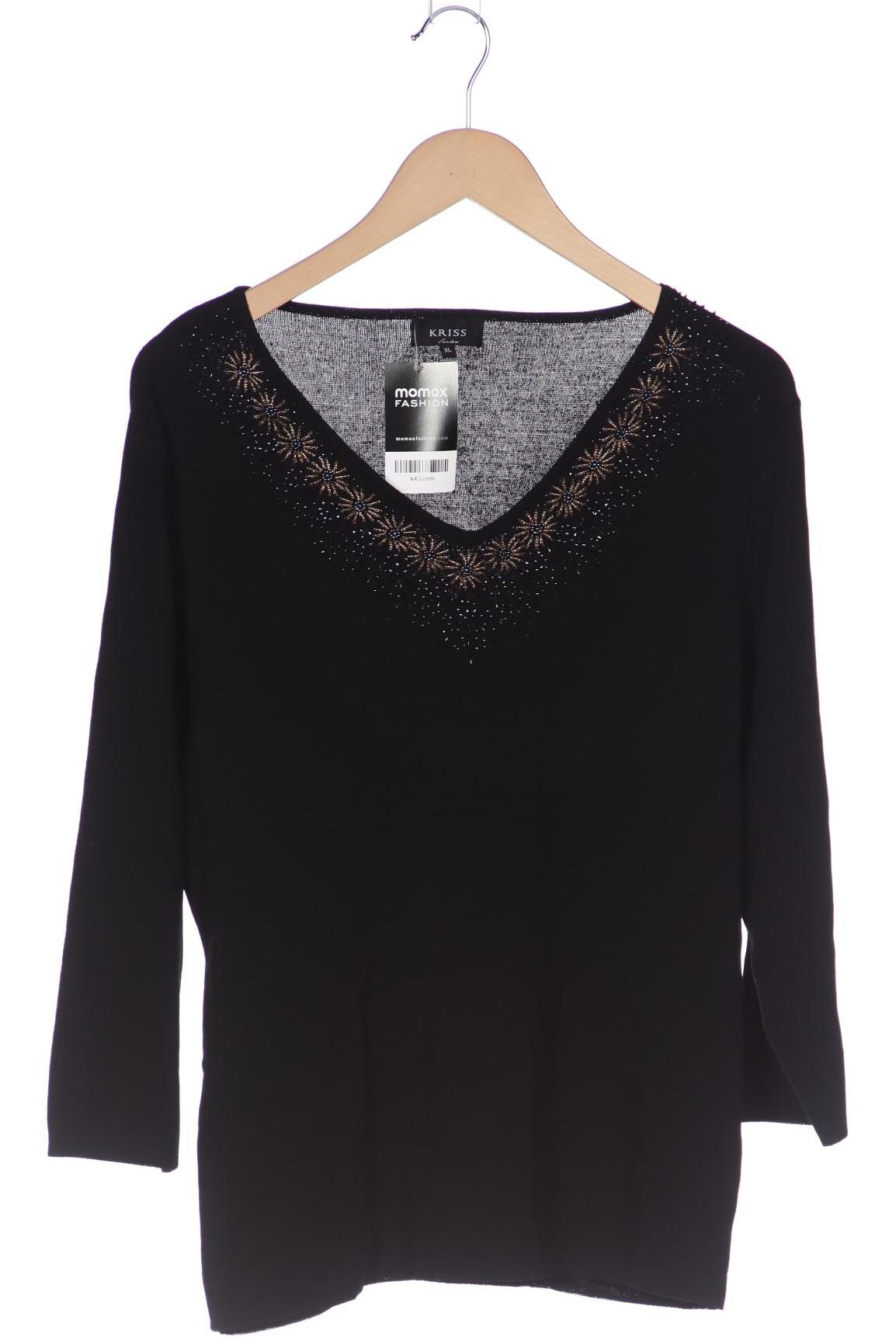

Kriss Sweden Damen Pullover, schwarz, Gr. 44
