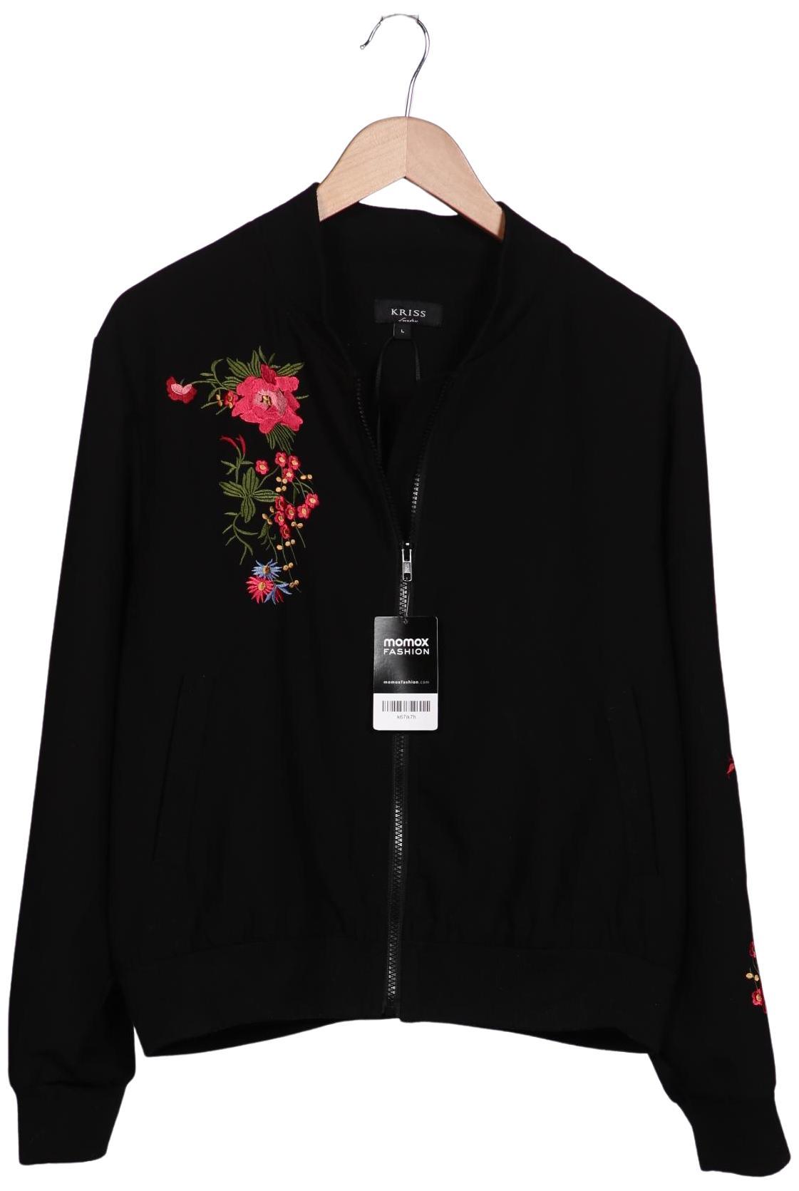 

Kriss Sweden Damen Jacke, schwarz, Gr. 42