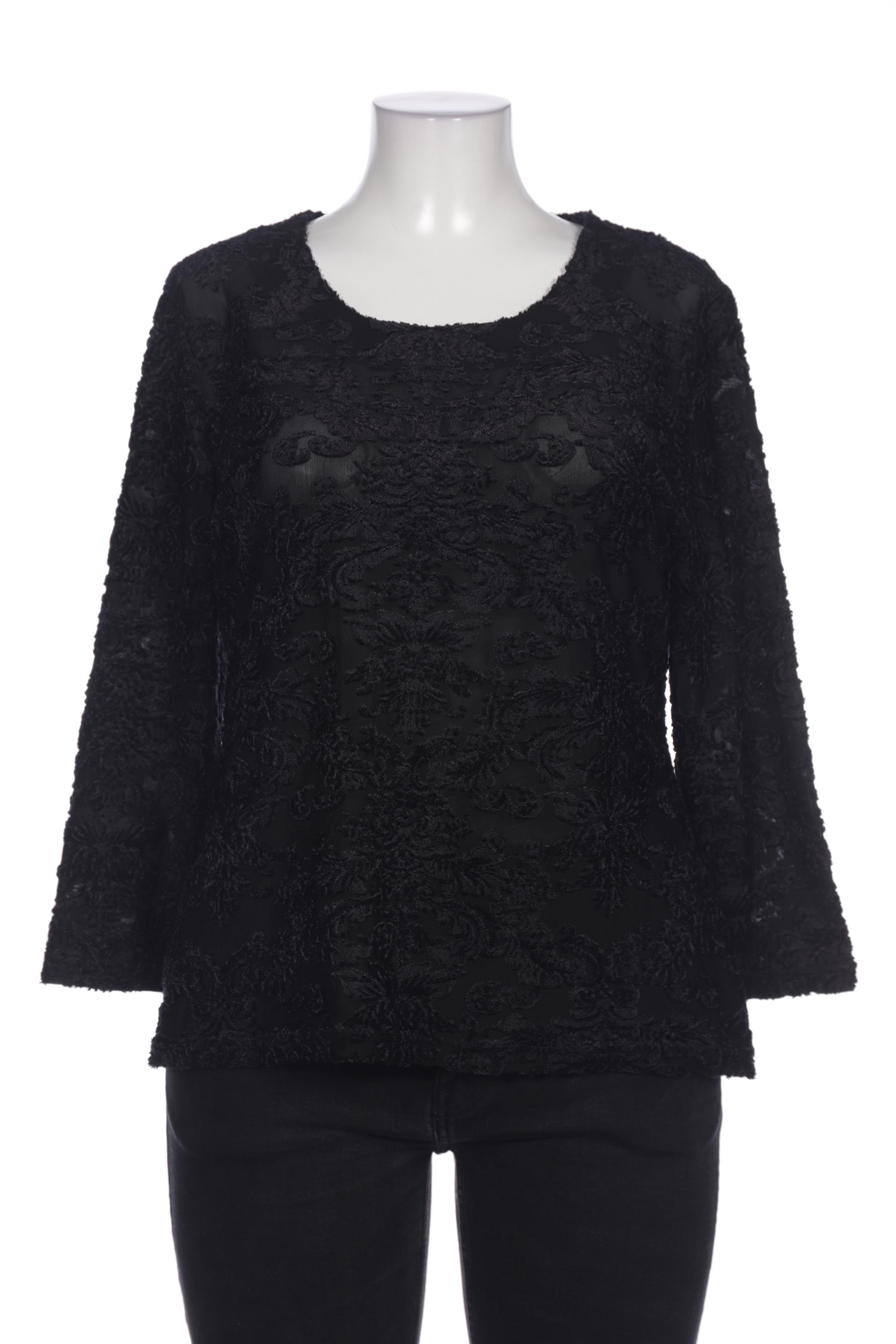 

Kriss Sweden Damen Bluse, schwarz, Gr. 44