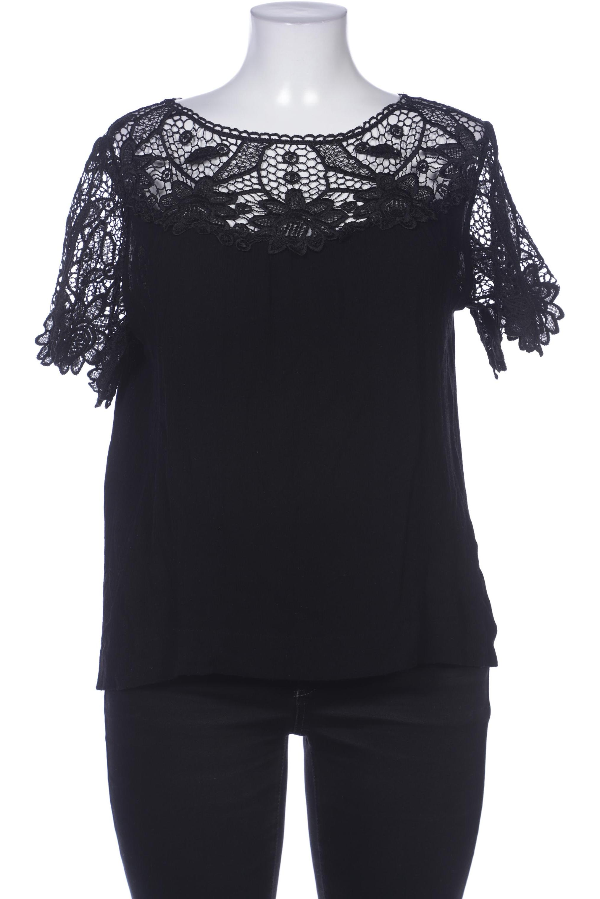 

Kriss Sweden Damen Bluse, schwarz, Gr. 44