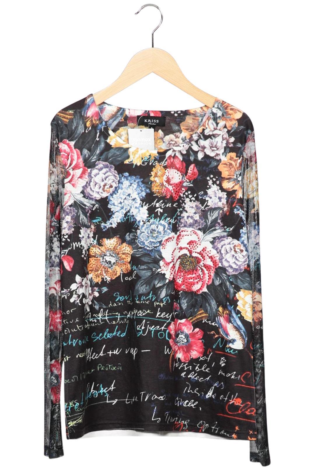 

Kriss Sweden Damen Langarmshirt, schwarz, Gr. 36