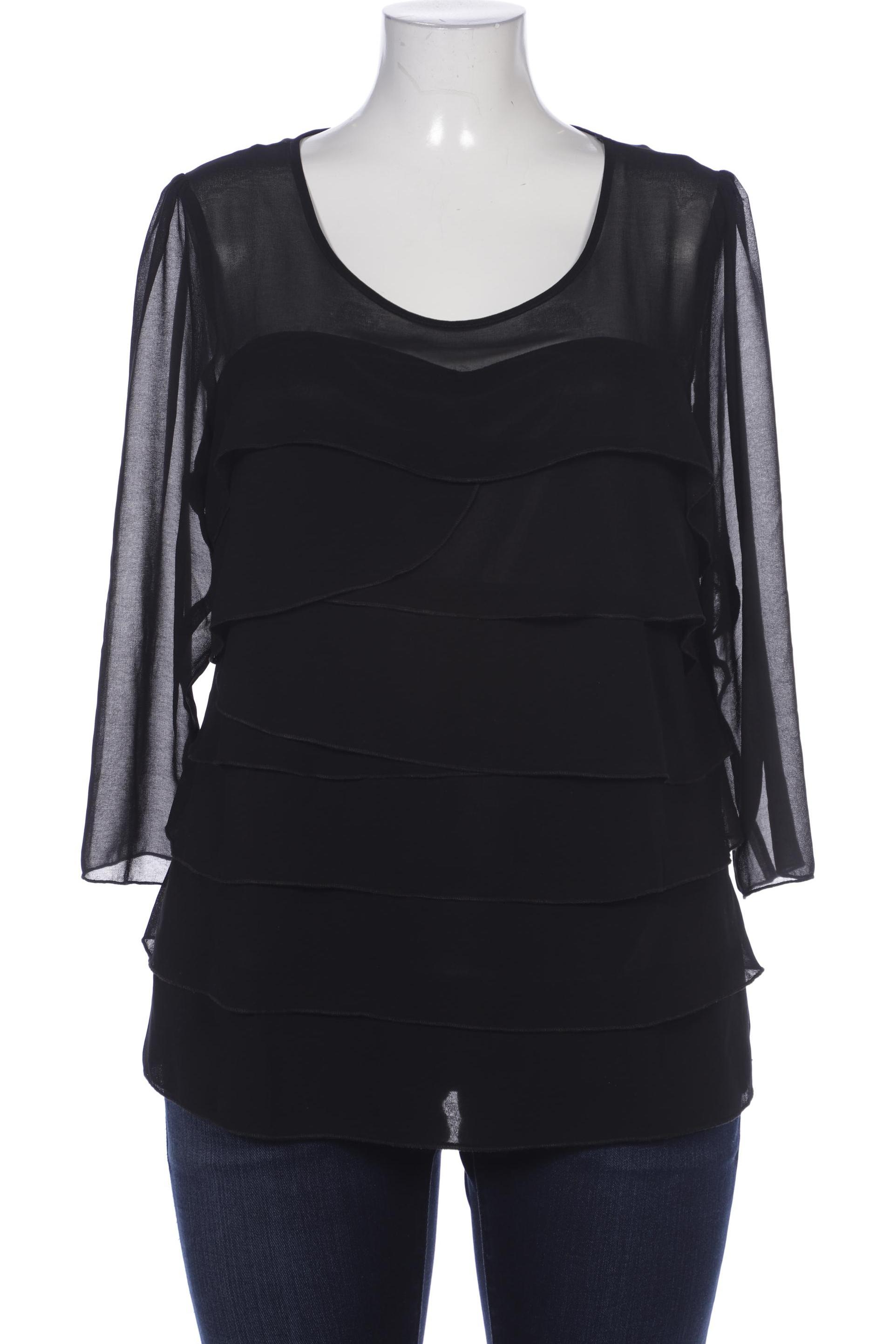 

Kriss Sweden Damen Bluse, schwarz, Gr. 44