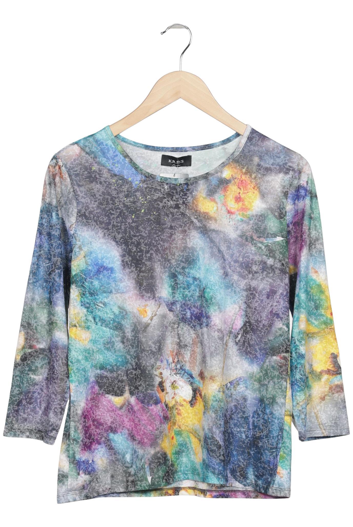 

Kriss Sweden Damen Langarmshirt, mehrfarbig, Gr. 38