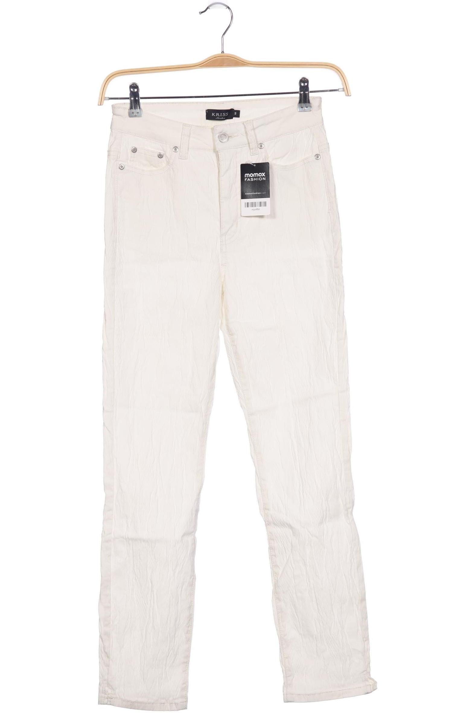 

Kriss Sweden Damen Stoffhose, cremeweiß, Gr. 0