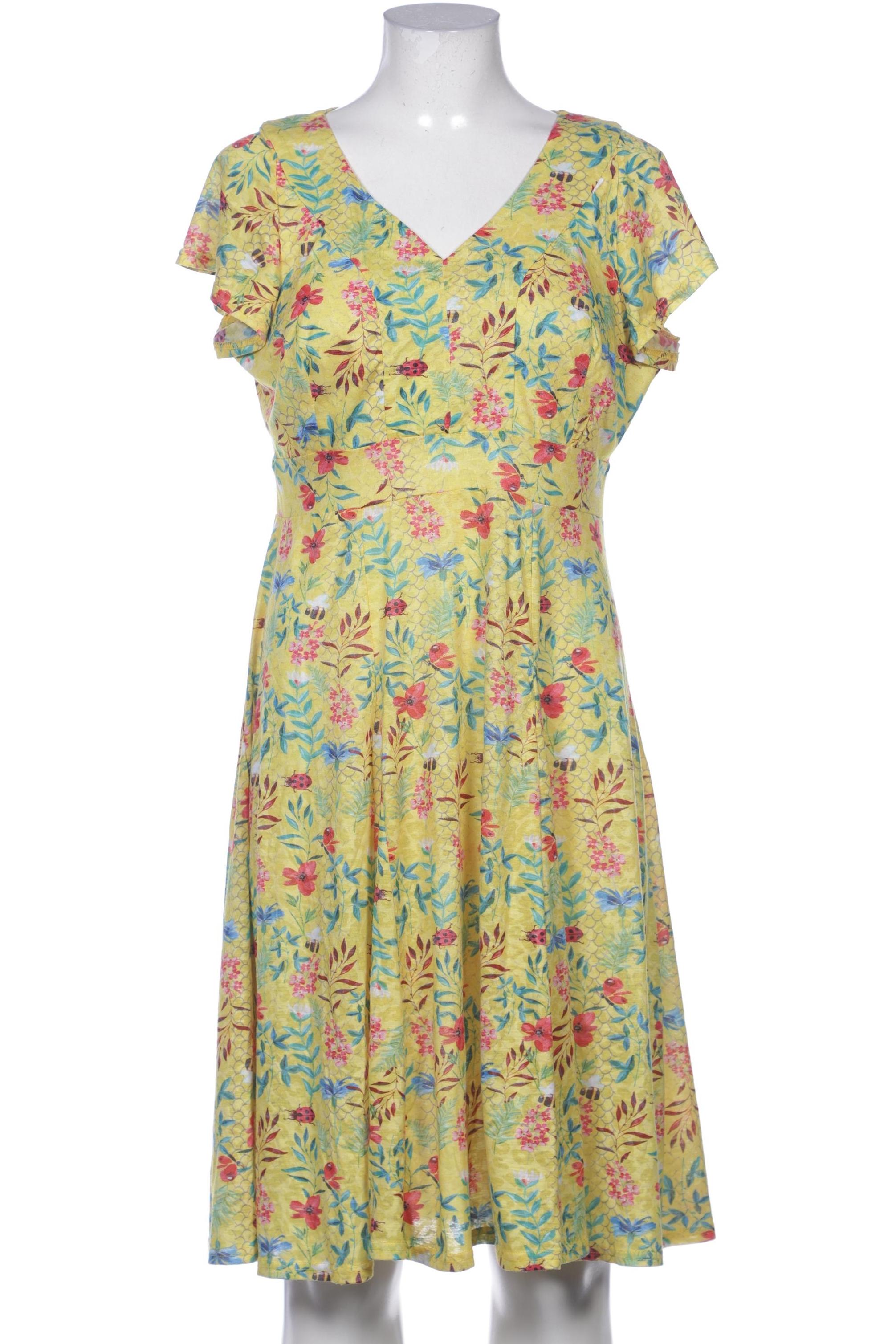 

Kriss Sweden Damen Kleid, gelb, Gr. 42
