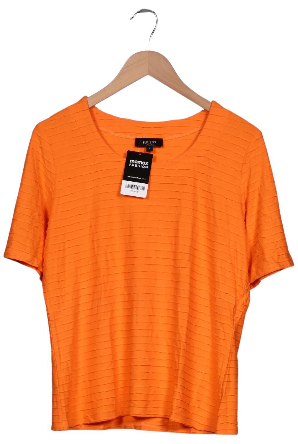 

Kriss Sweden Damen T-Shirt, orange, Gr. 42