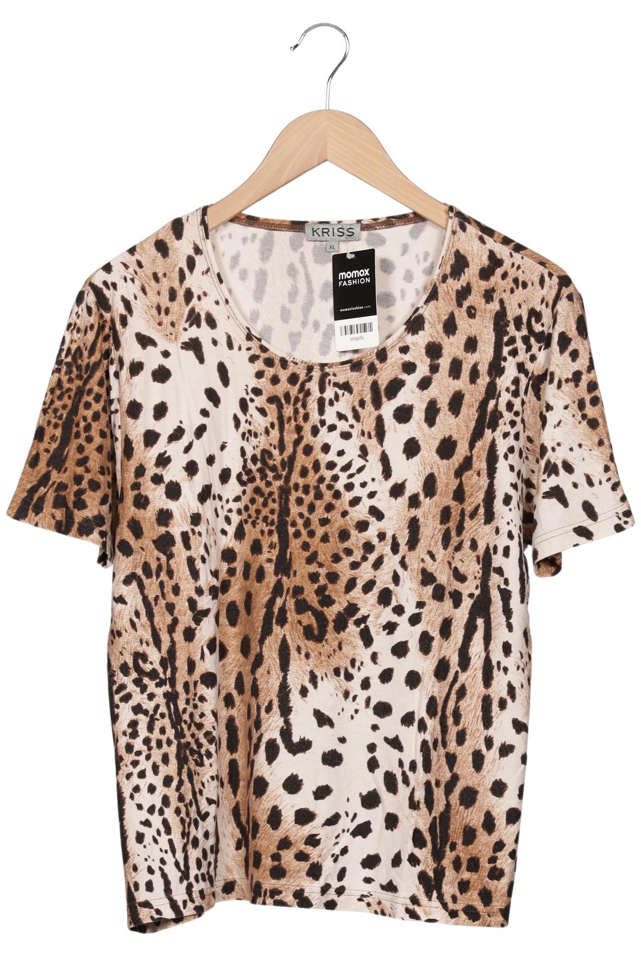 

Kriss Sweden Damen T-Shirt, beige, Gr. 44