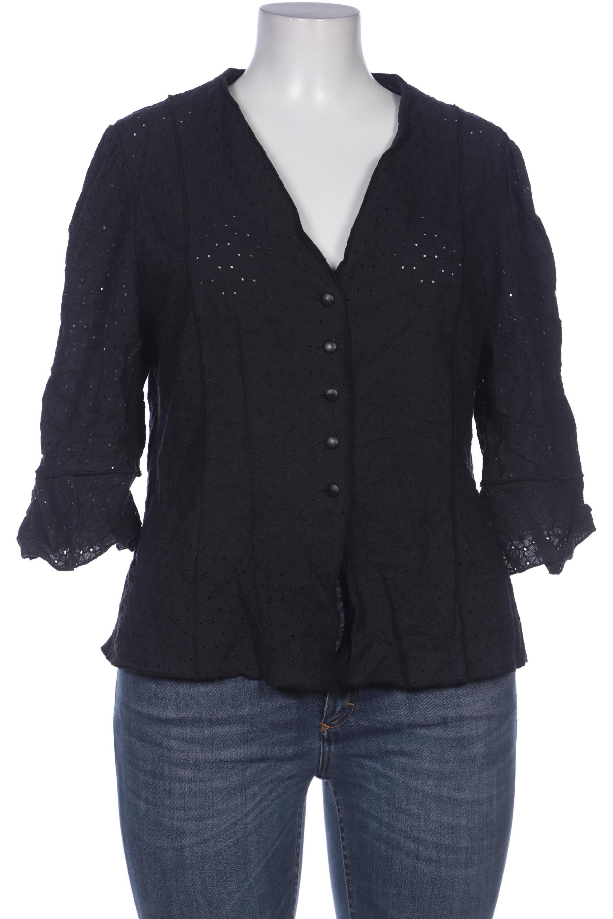 

Kriss Sweden Damen Bluse, schwarz, Gr. 46