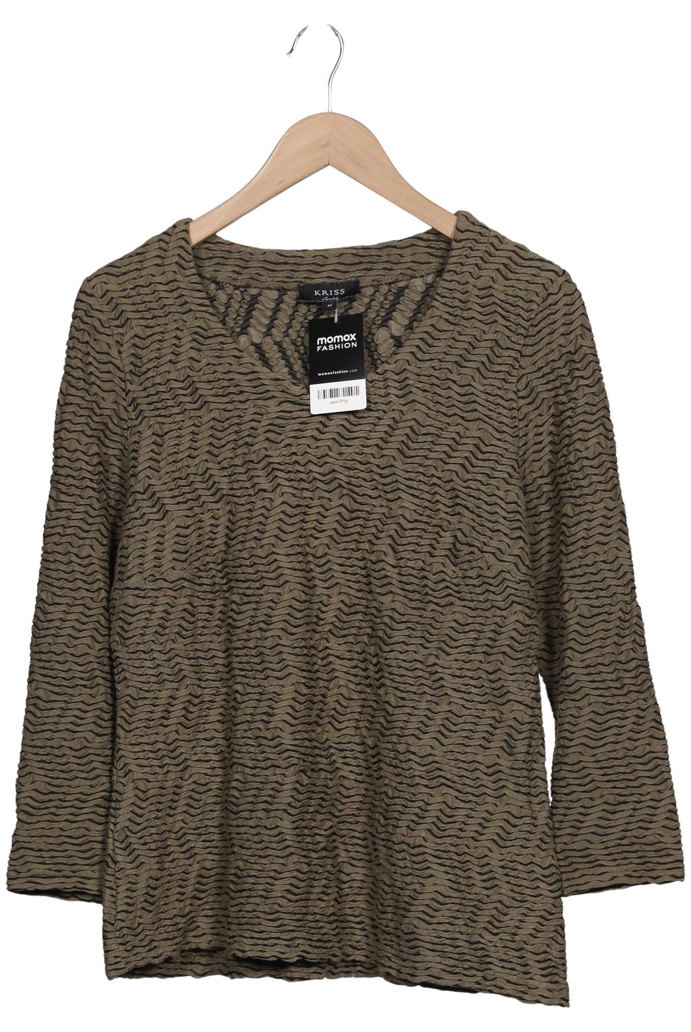 

Kriss Sweden Damen Langarmshirt, grün, Gr. 38