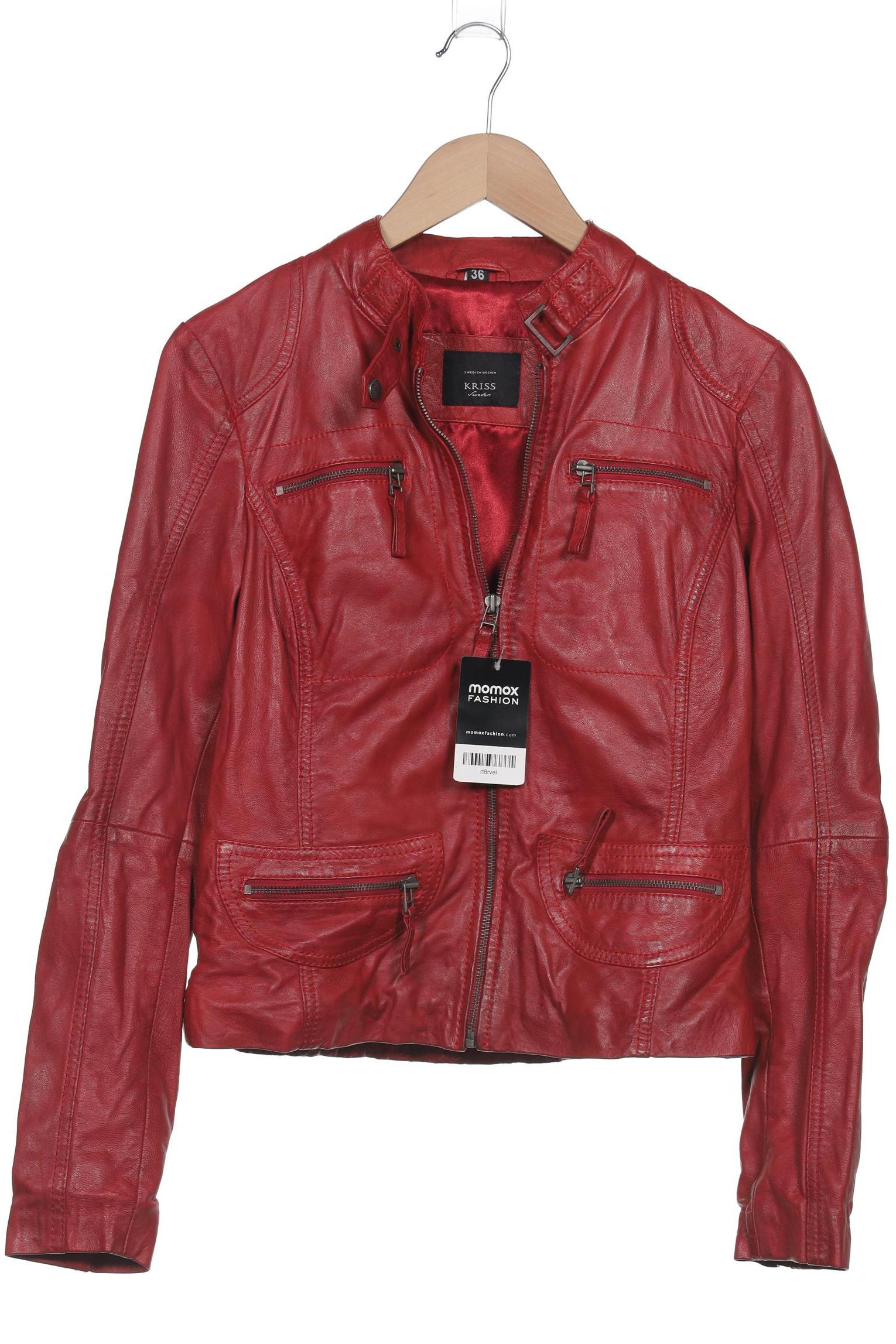 

Kriss Sweden Damen Jacke, rot, Gr. 36