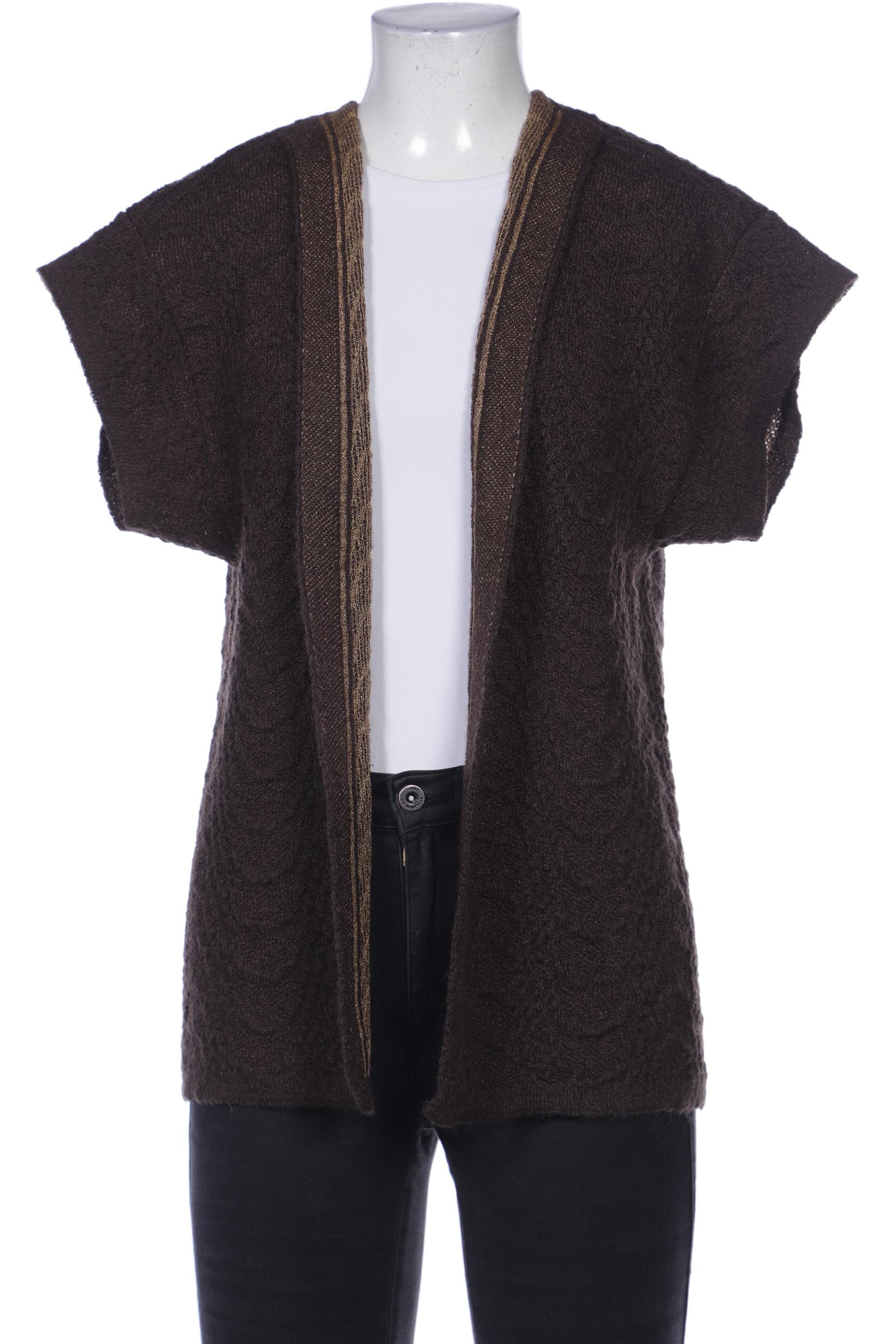 

Kriss Sweden Damen Strickjacke, braun, Gr. 38