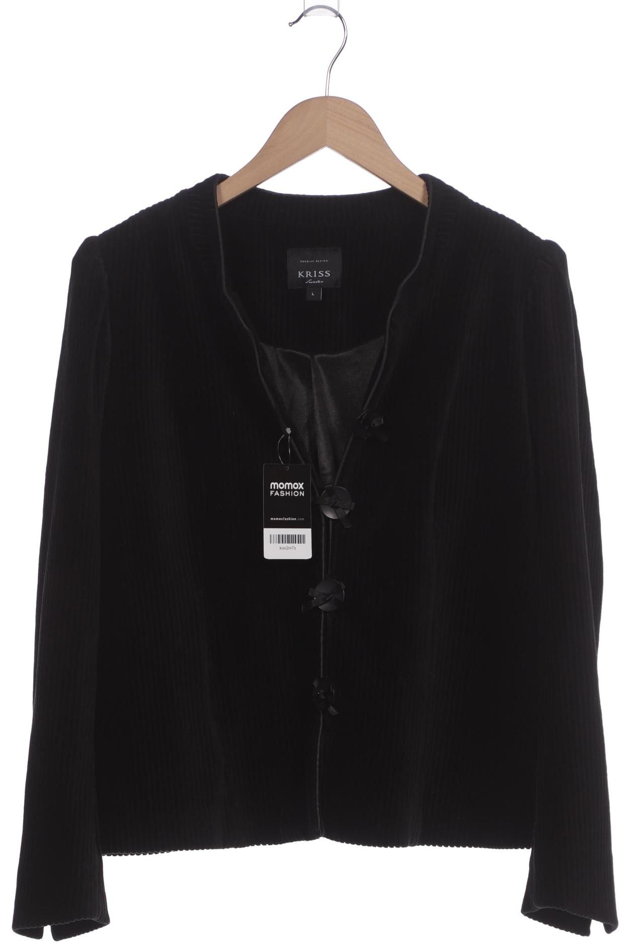 

Kriss Sweden Damen Jacke, schwarz, Gr. 42