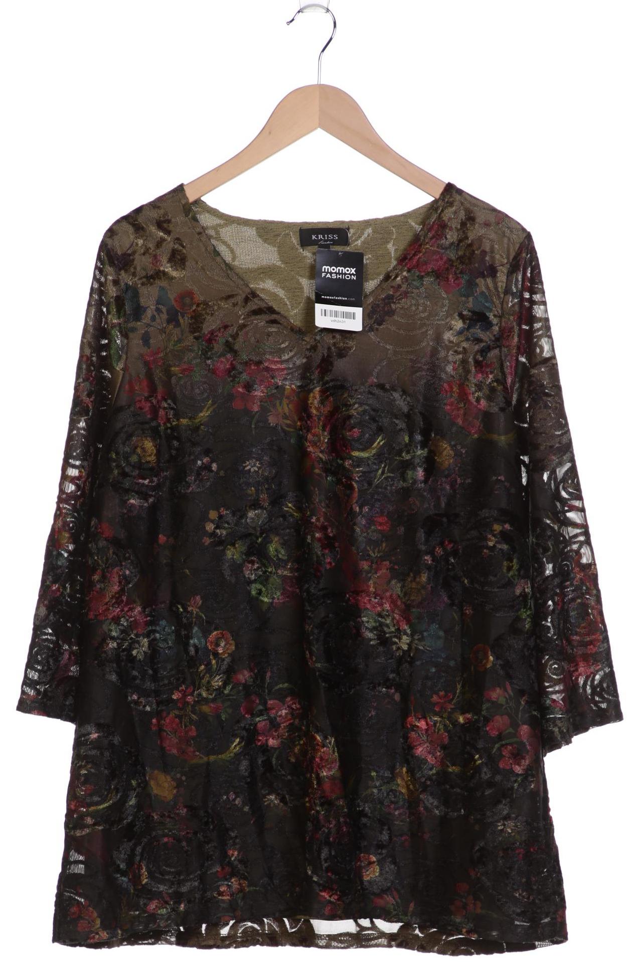 

Kriss Sweden Damen Langarmshirt, grün, Gr. 44