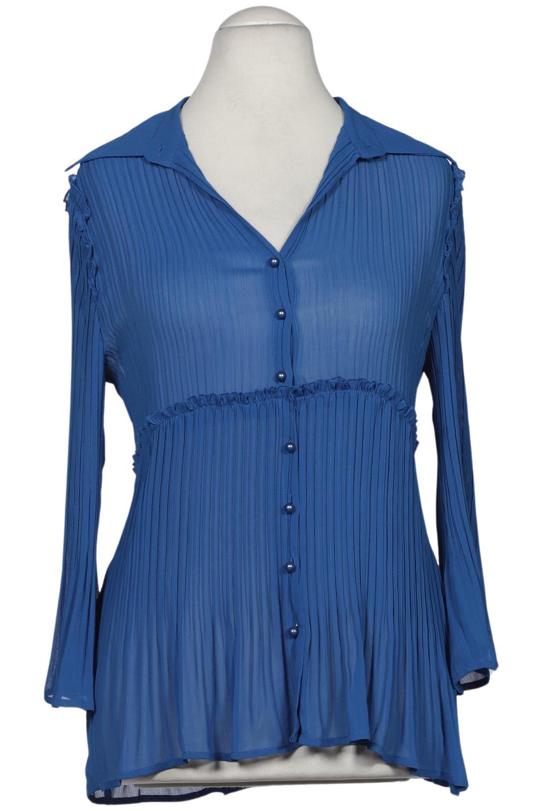 

Kriss Sweden Damen Bluse, blau, Gr. 36
