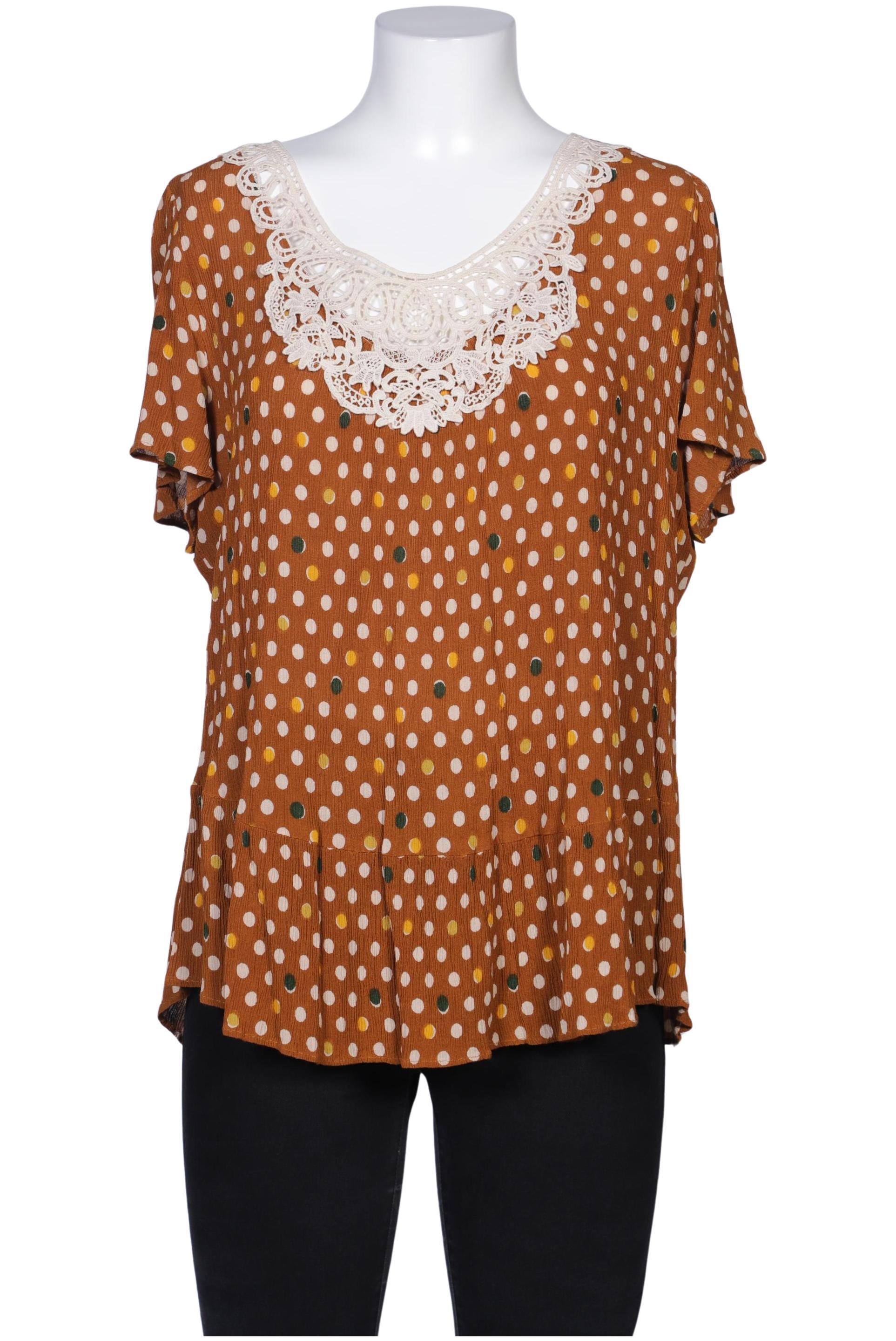 

Kriss Sweden Damen Bluse, orange, Gr. 42