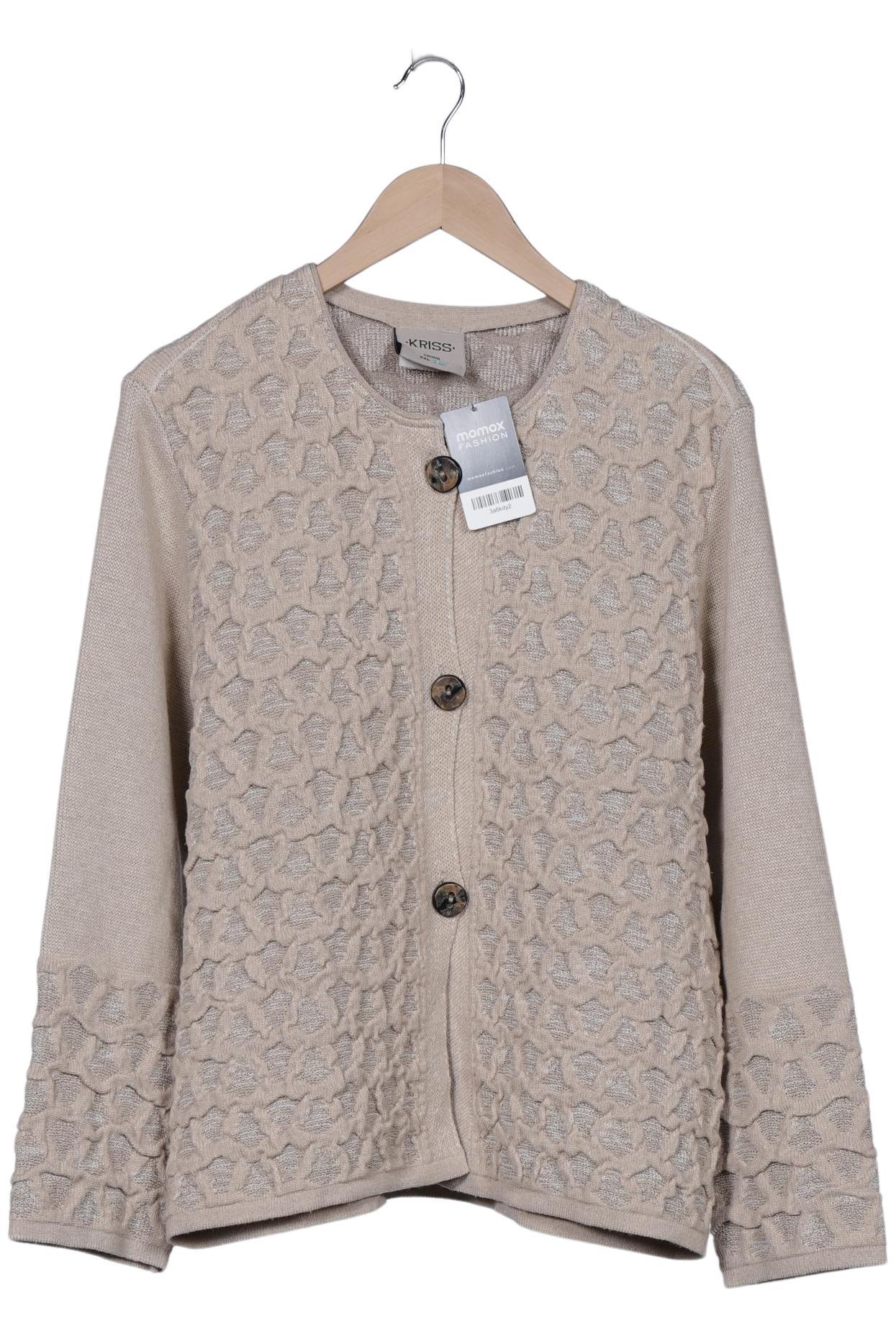 Thumbnail - Kriss Sweden Damen Strickjacke, beige, Gr. 46