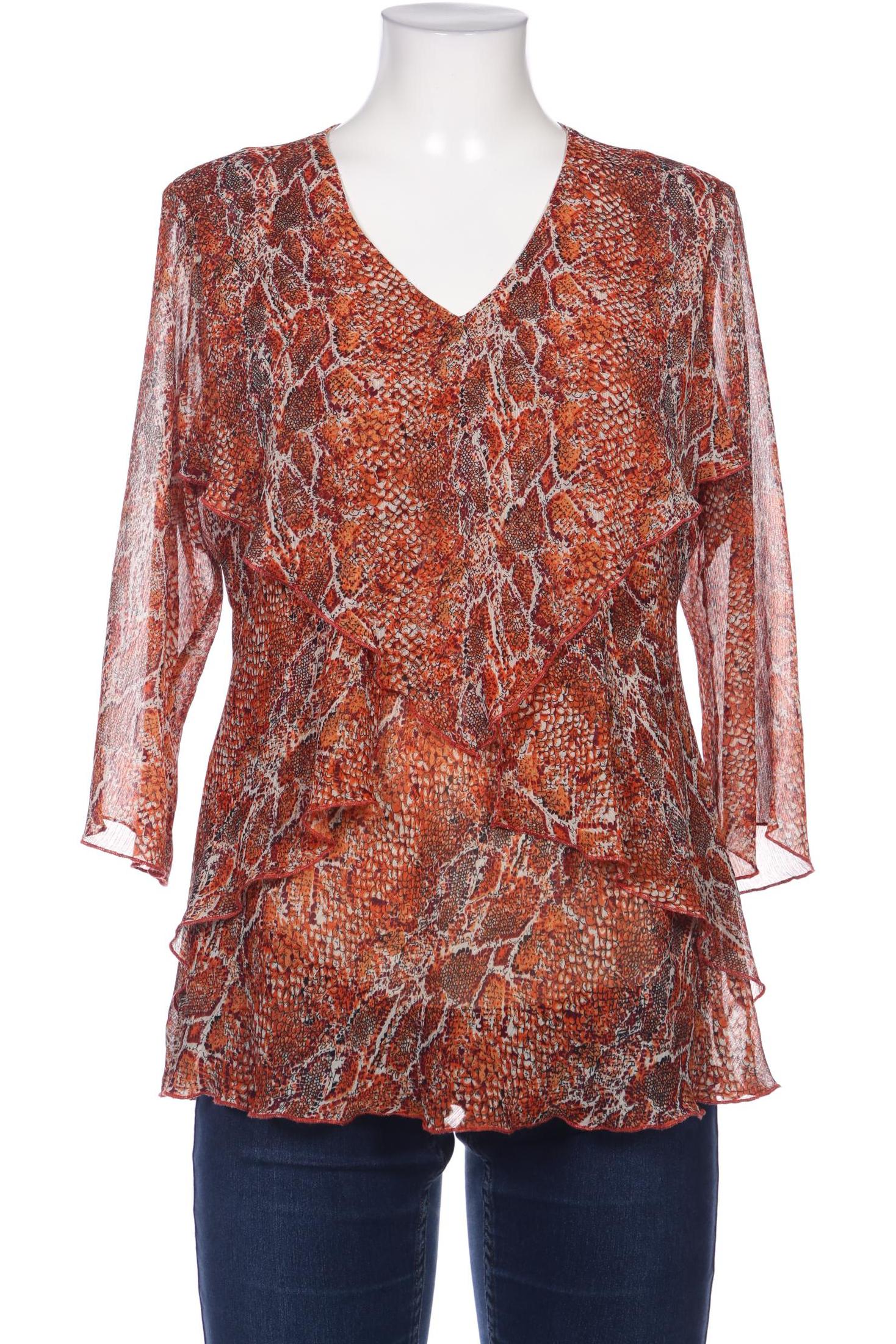 

Kriss Sweden Damen Bluse, orange, Gr. 38