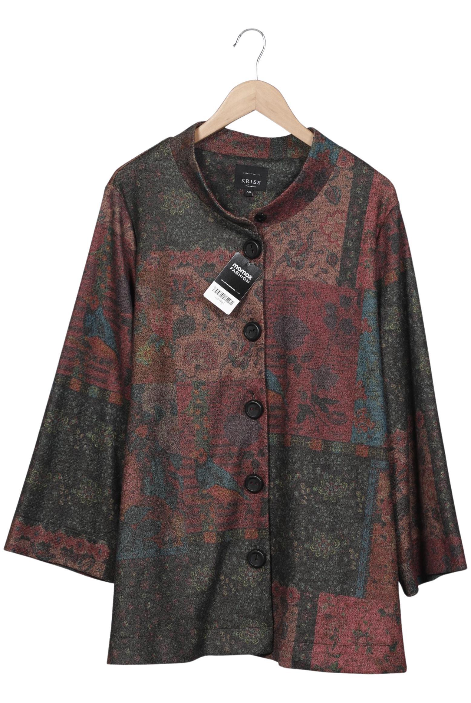 

Kriss Sweden Damen Strickjacke, mehrfarbig, Gr. 46