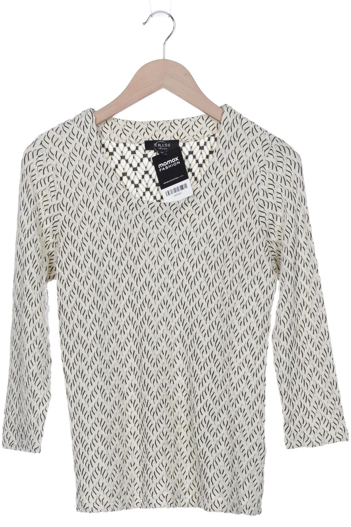 

Kriss Sweden Damen Langarmshirt, cremeweiß, Gr. 38