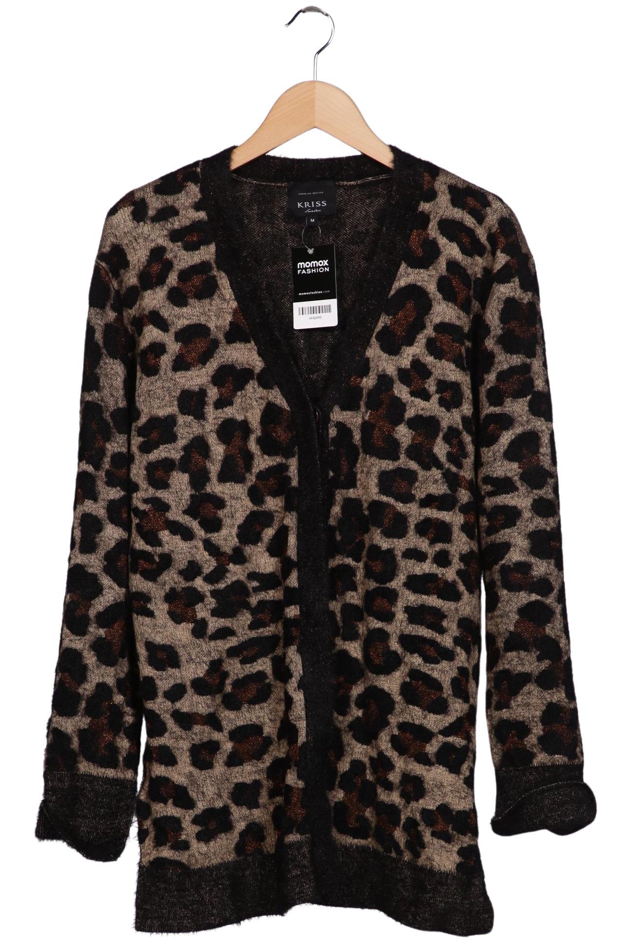 

Kriss Sweden Damen Strickjacke, braun, Gr. 38