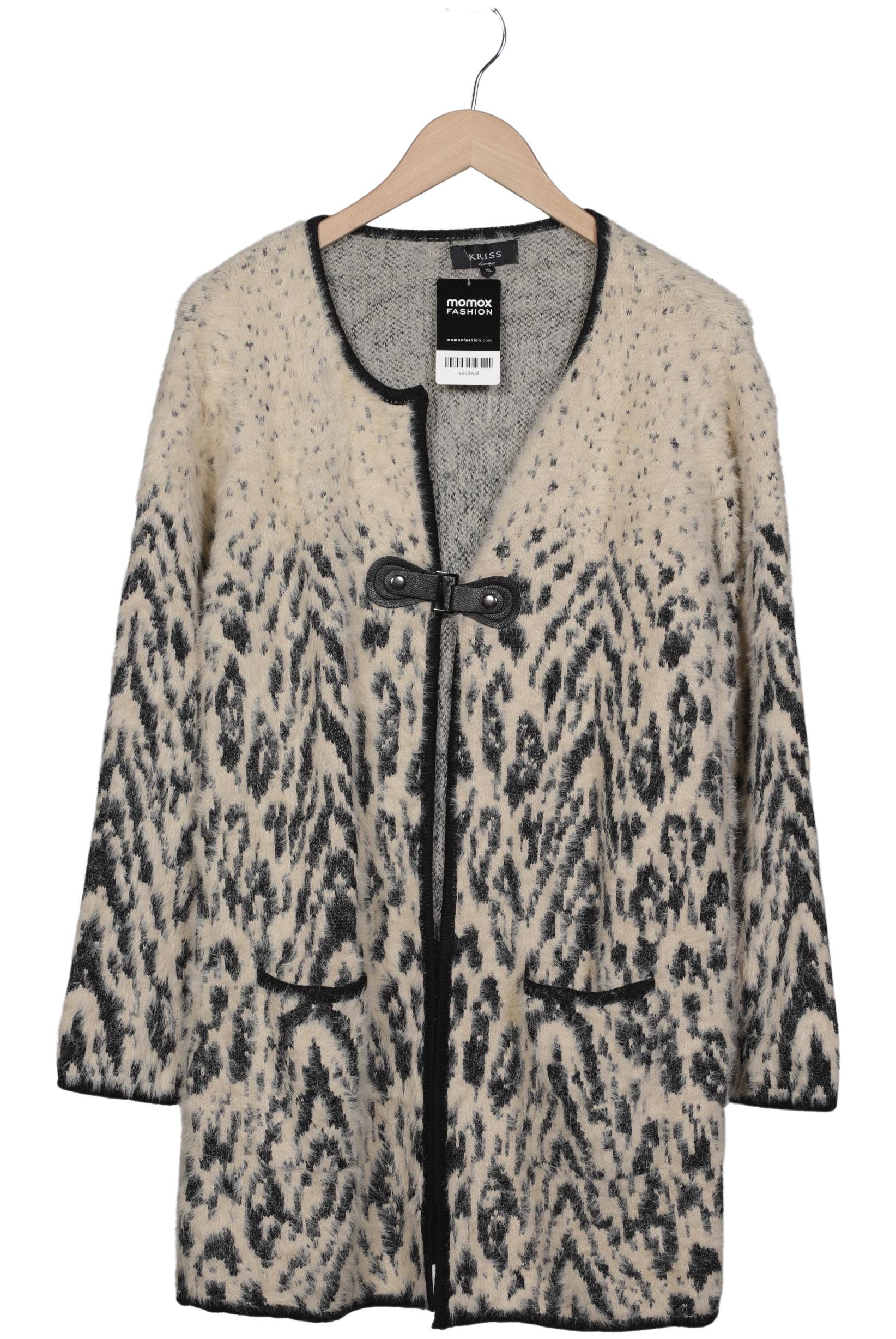 

Kriss Sweden Damen Strickjacke, beige, Gr. 44