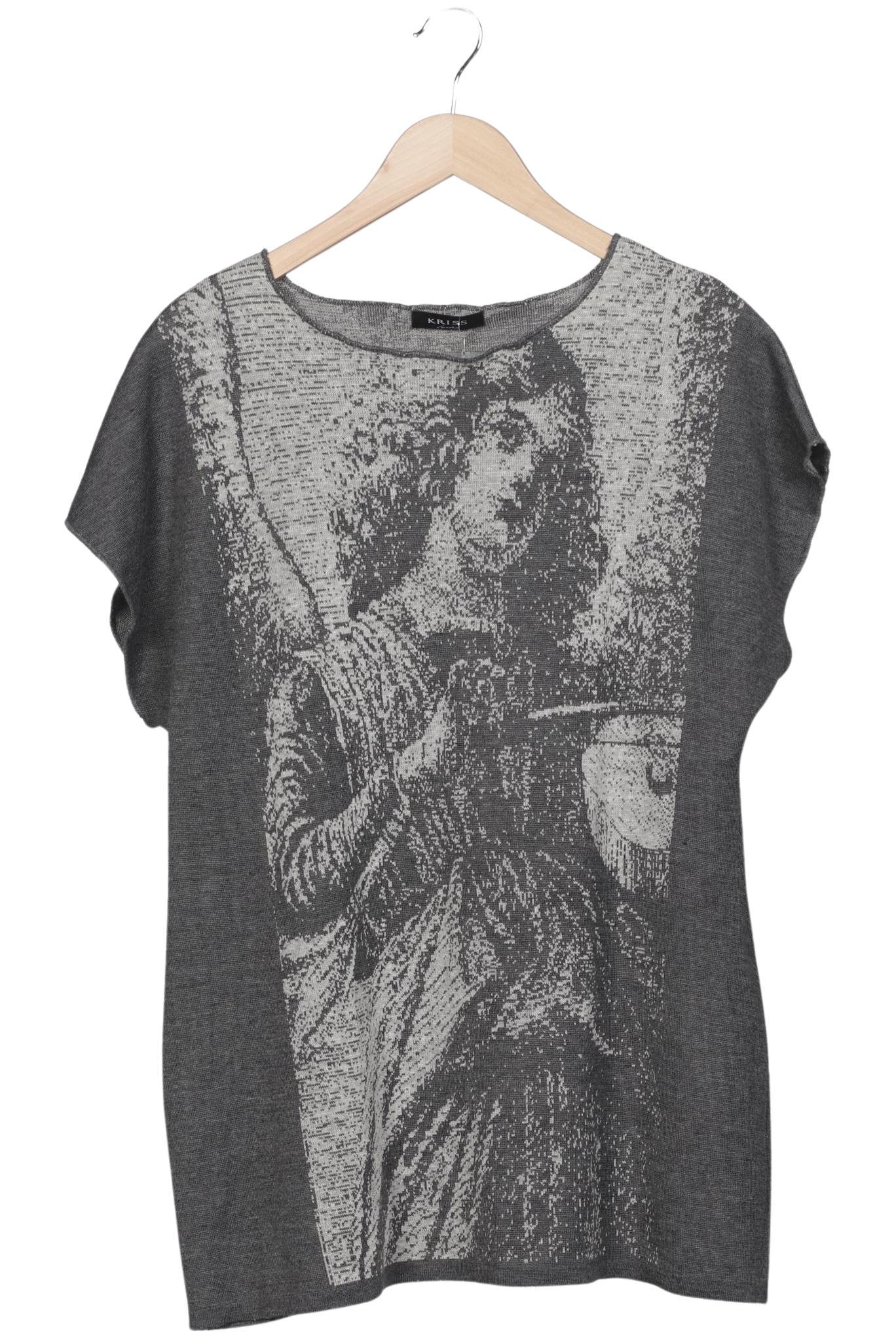 

Kriss Sweden Damen Pullover, grau, Gr. 44