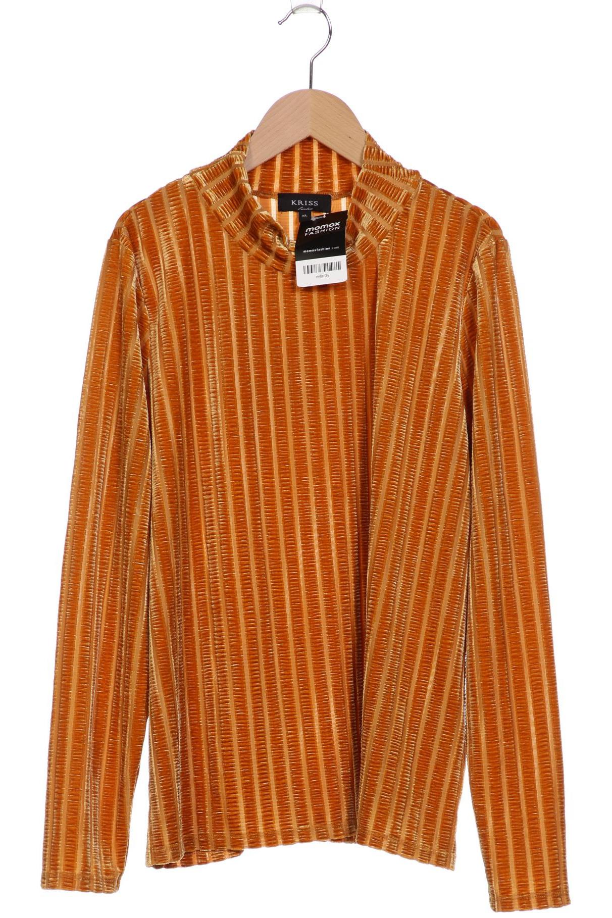 

Kriss Sweden Damen Langarmshirt, gelb, Gr. 44