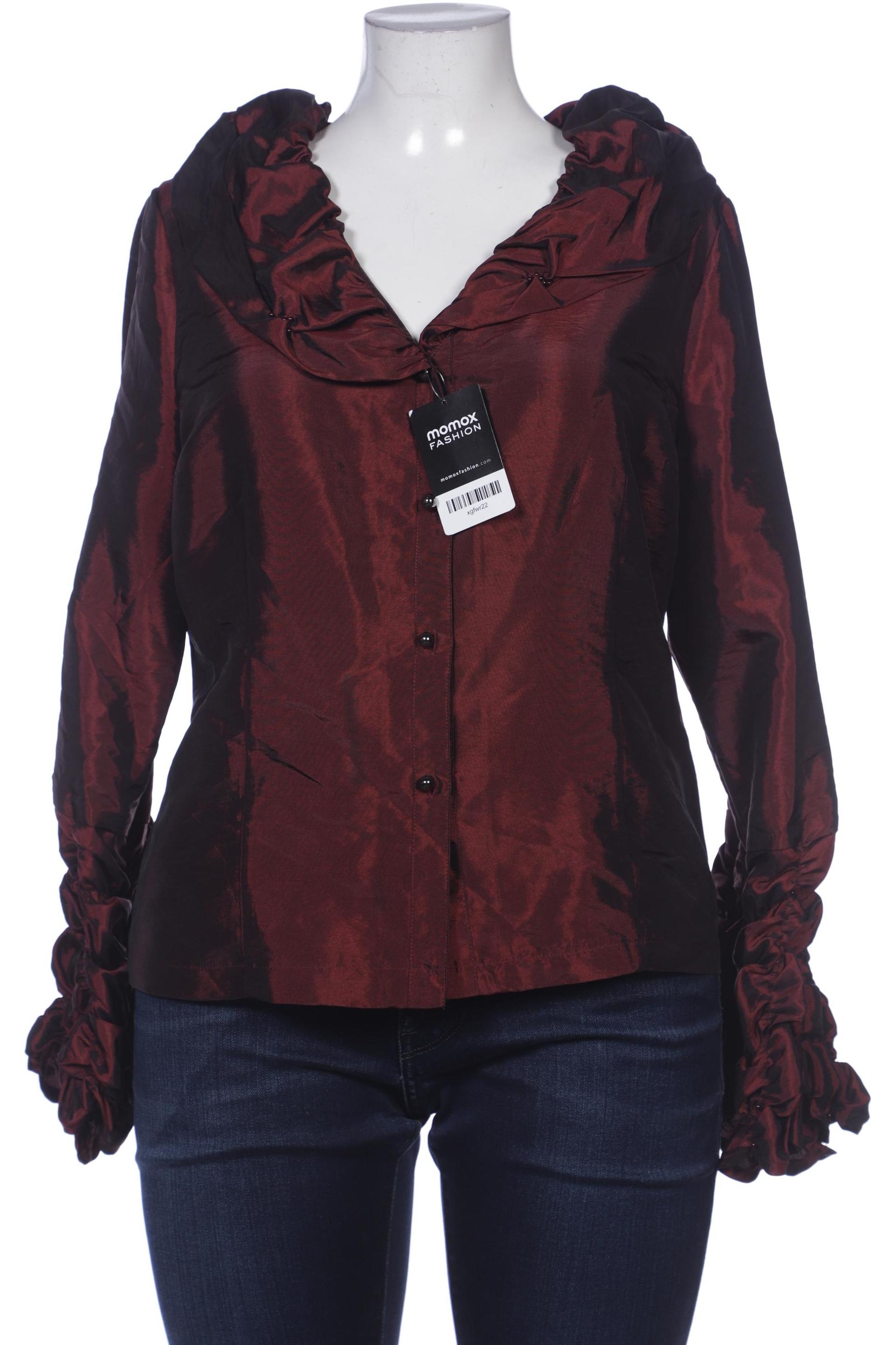 

Kriss Sweden Damen Bluse, bordeaux, Gr. 44