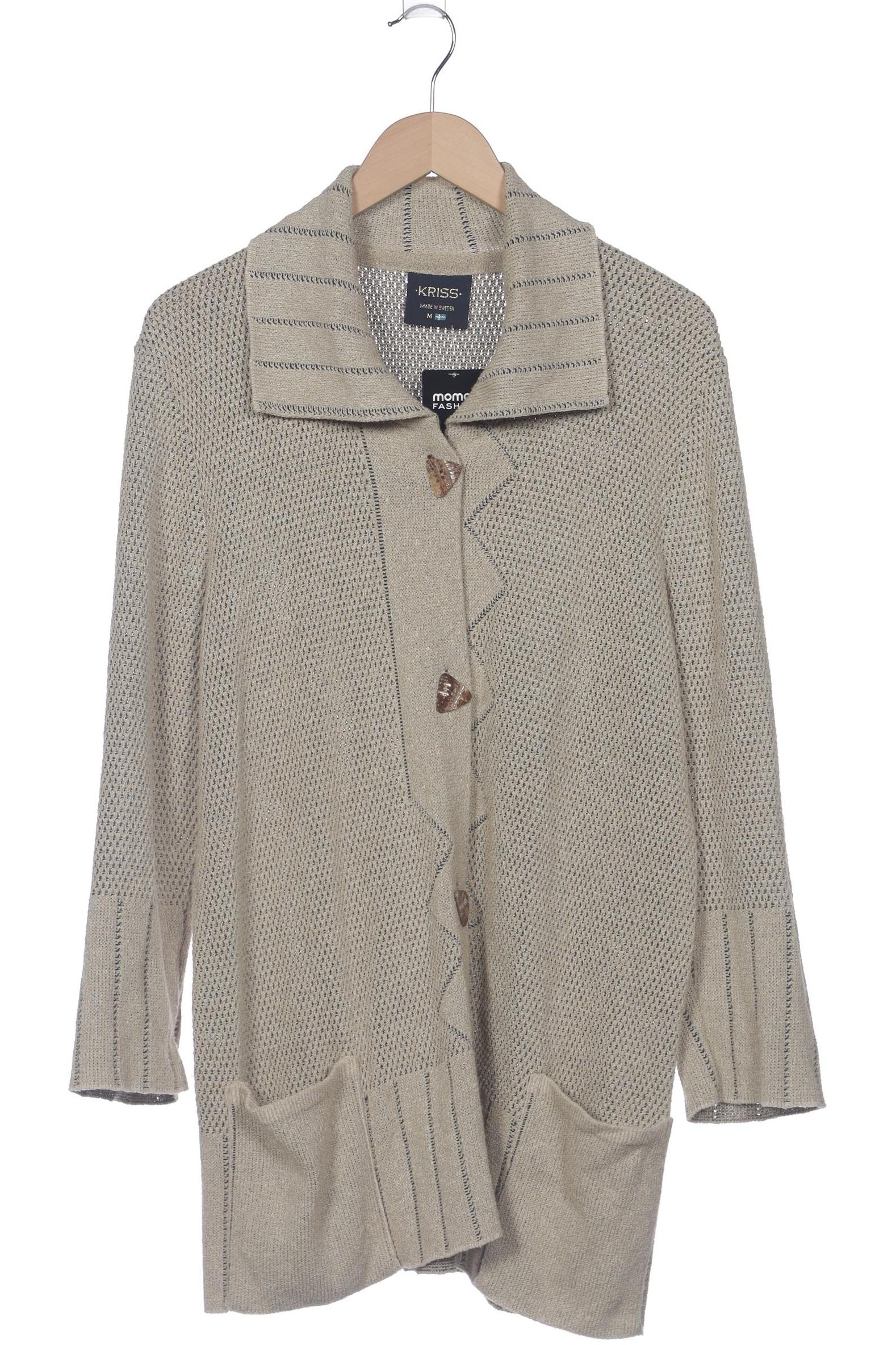 

Kriss Sweden Damen Strickjacke, beige, Gr. 38