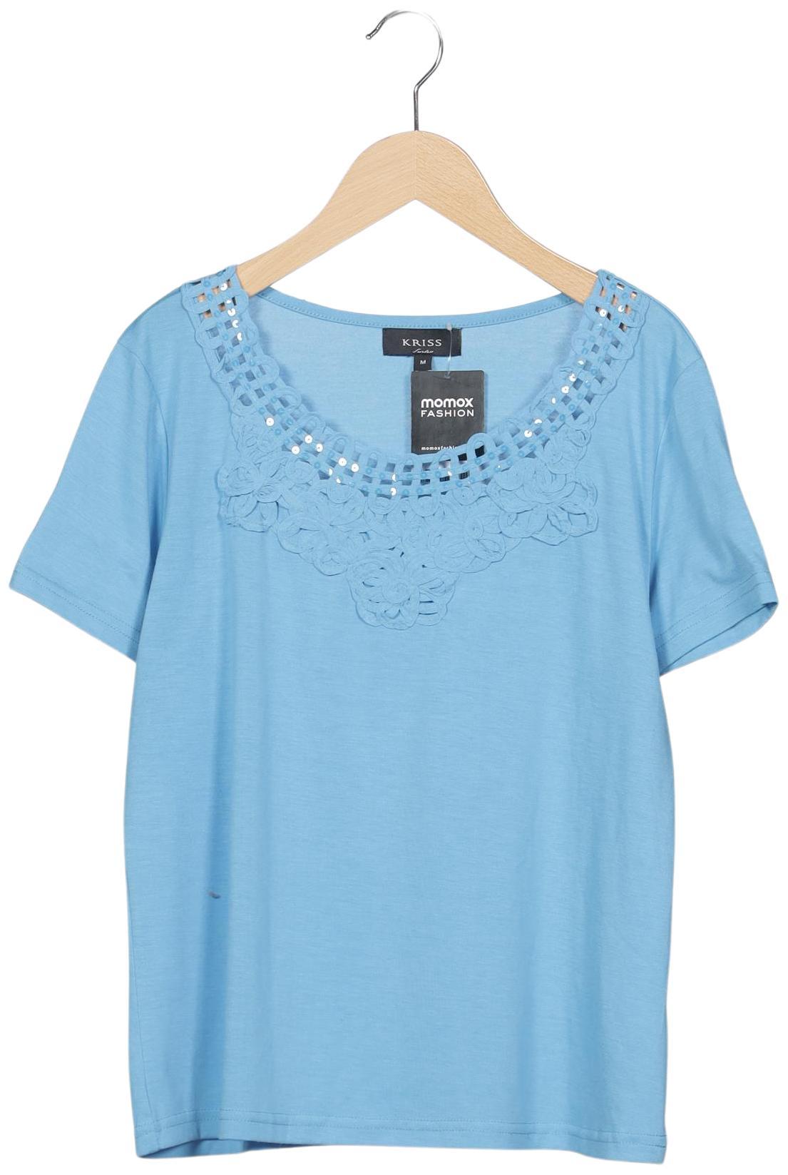

Kriss Sweden Damen T-Shirt, hellblau, Gr. 38