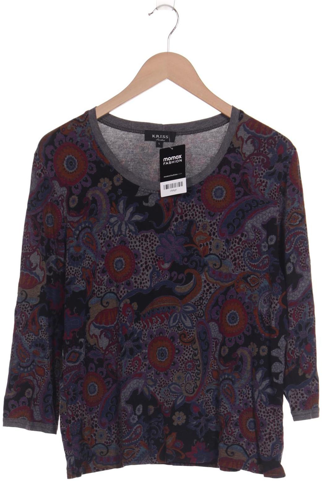 

Kriss Sweden Damen Langarmshirt, mehrfarbig, Gr. 42